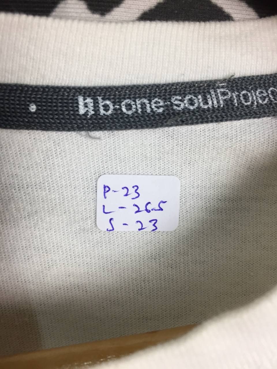 Japanese Brand Vtg B One-Soul Projects Streetwear Graphic Longsleeve Teeee Size US XL / EU 56 / 4 - 9 Thumbnail