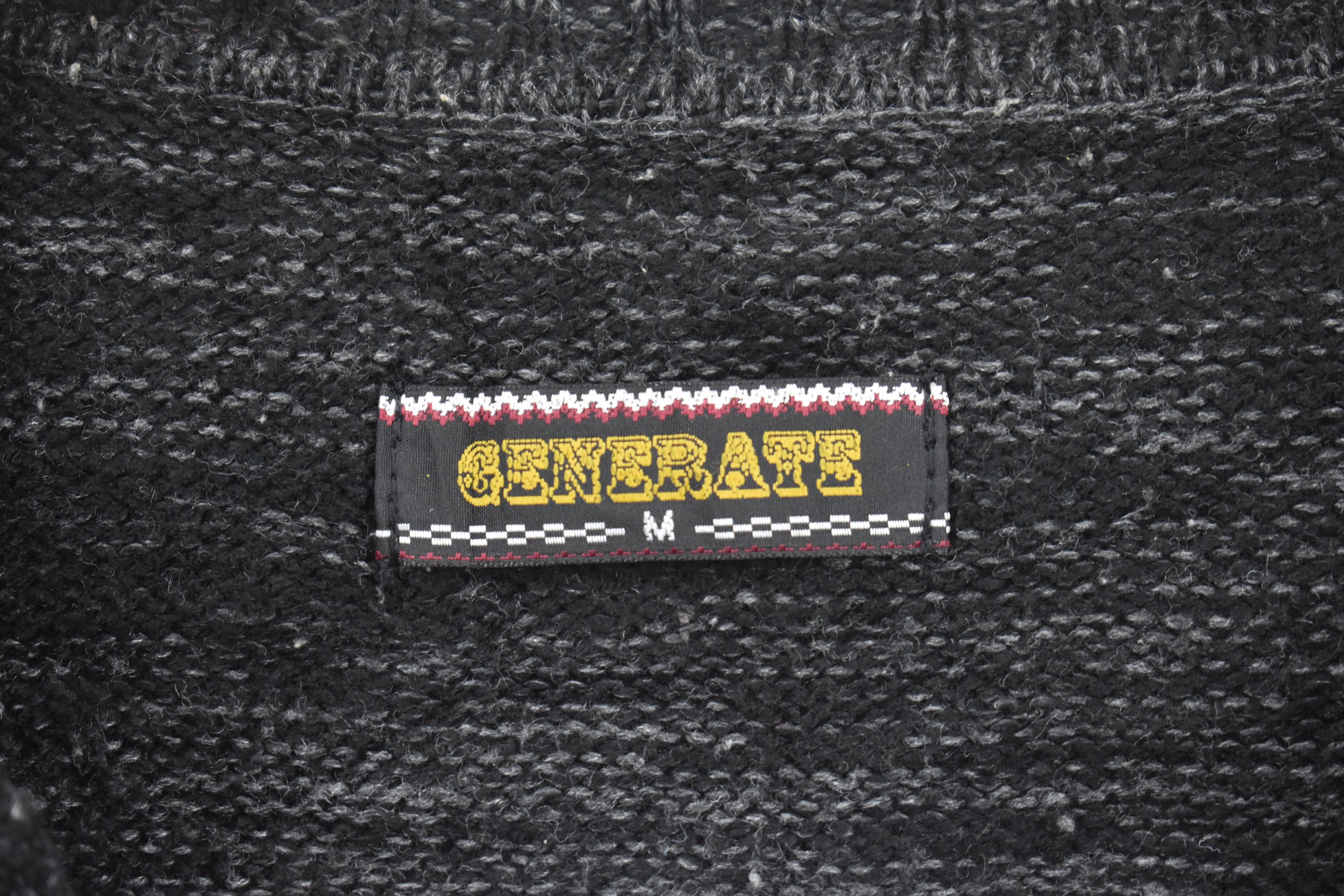 Designer × Japanese Brand × Vintage 💥Generate Knitwear Sweater Size US M / EU 48-50 / 2 - 5 Thumbnail