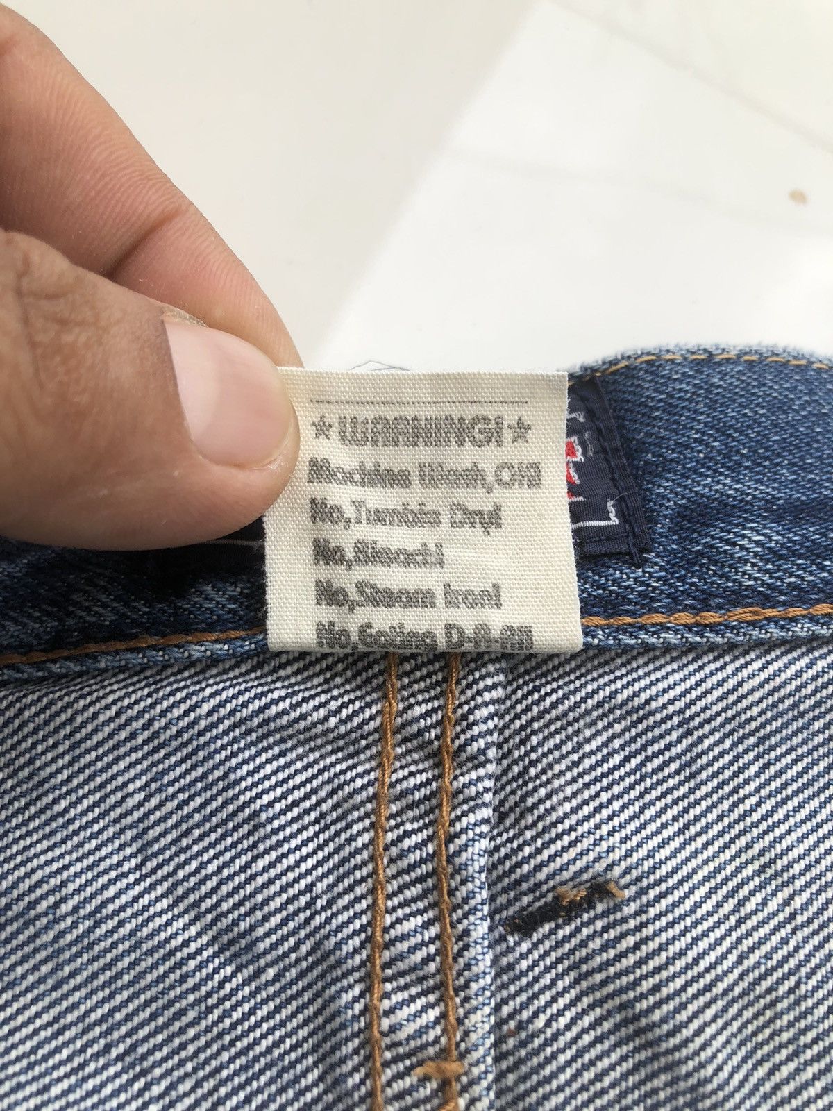 Japanese Brand Rare🔥Vtg Japanese Doarat Selvedge Distressed Jeans Size US 28 / EU 44 - 12 Thumbnail