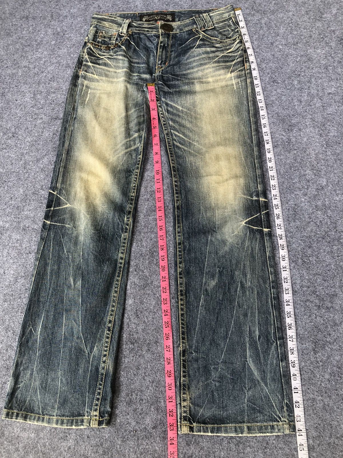 Japanese Brand Rare🔥Japanese Red Pepper Seditionaries Jeans Size US 33 - 18 Thumbnail