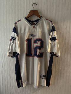 Reebok, Shirts & Tops, Tedy Bruschi New England Patriots Youth 12 Reebok  Jersey Super Bowl Xlii