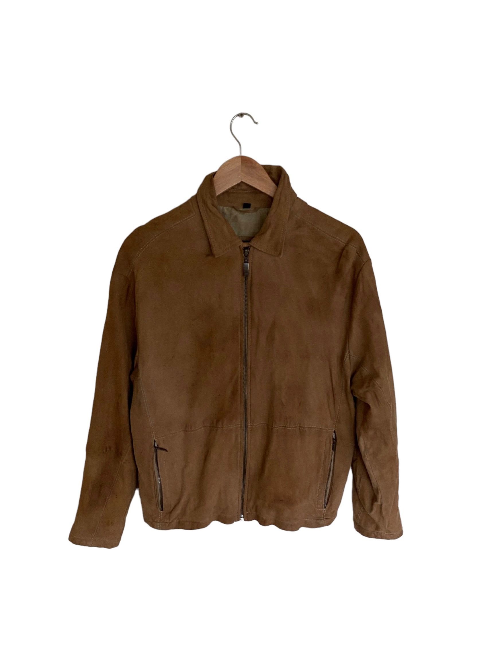 Vintage × camel active Camel Active brown leather jacket, size M Size US M / EU 48-50 / 2 - 1 Thumbnail