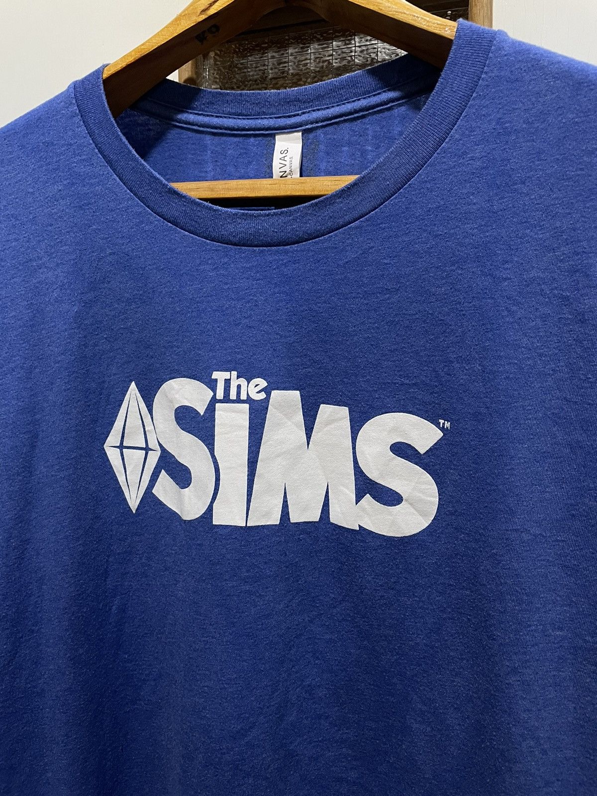 Playstation THE SIMS VIDEO GAME PROMO T-SHIRT Size US XL / EU 56 / 4 - 1 Thumbnail