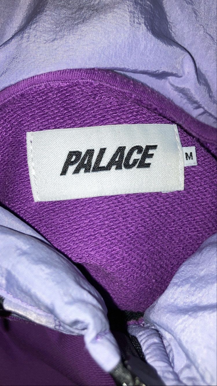 Palace Palace Techno Zip Sweat Purple Size US M / EU 48-50 / 2 - 2 Thumbnail
