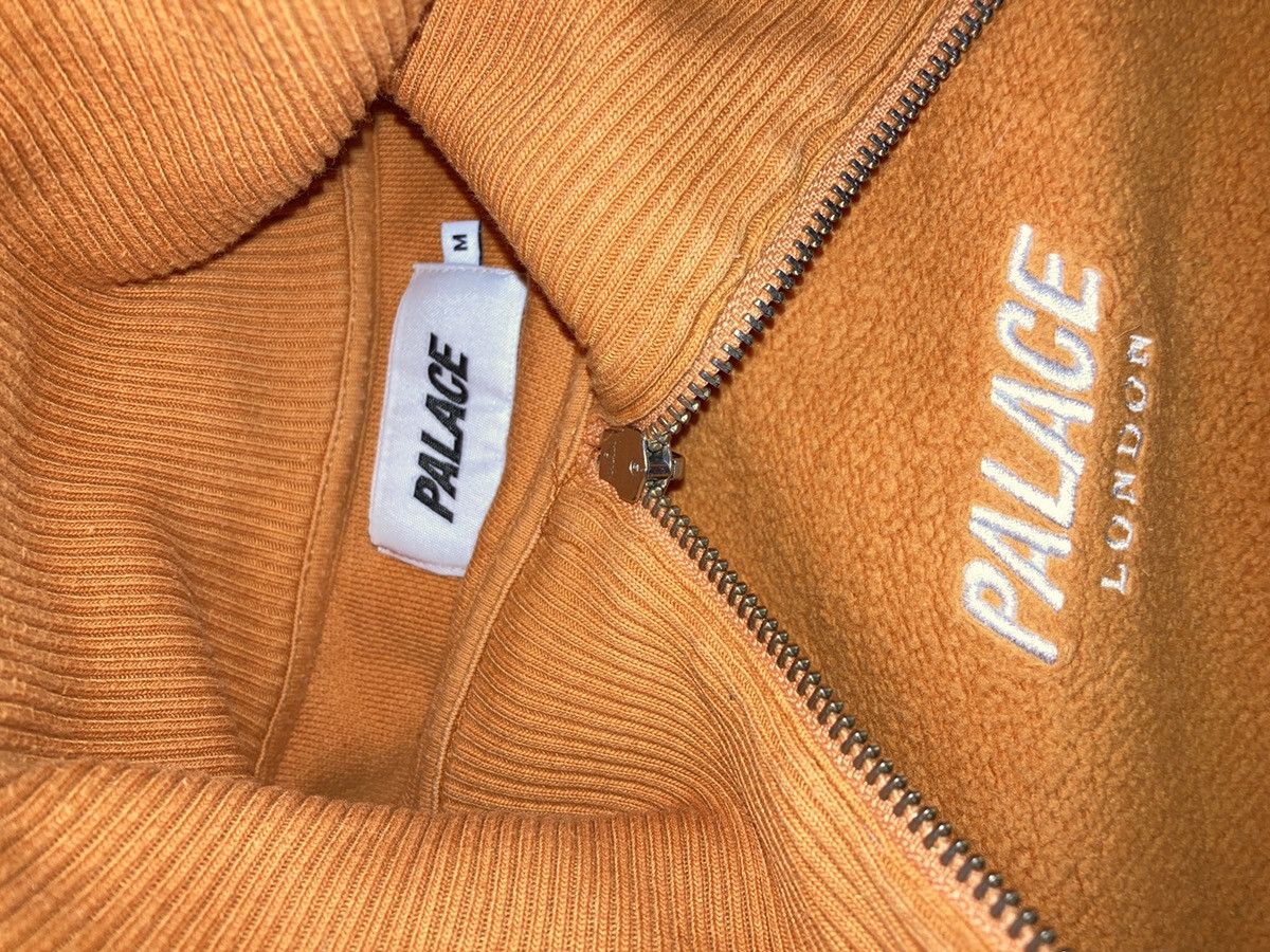 Palace Palace Orange Zip up Turtleneck Sweater Size US M / EU 48-50 / 2 - 2 Thumbnail