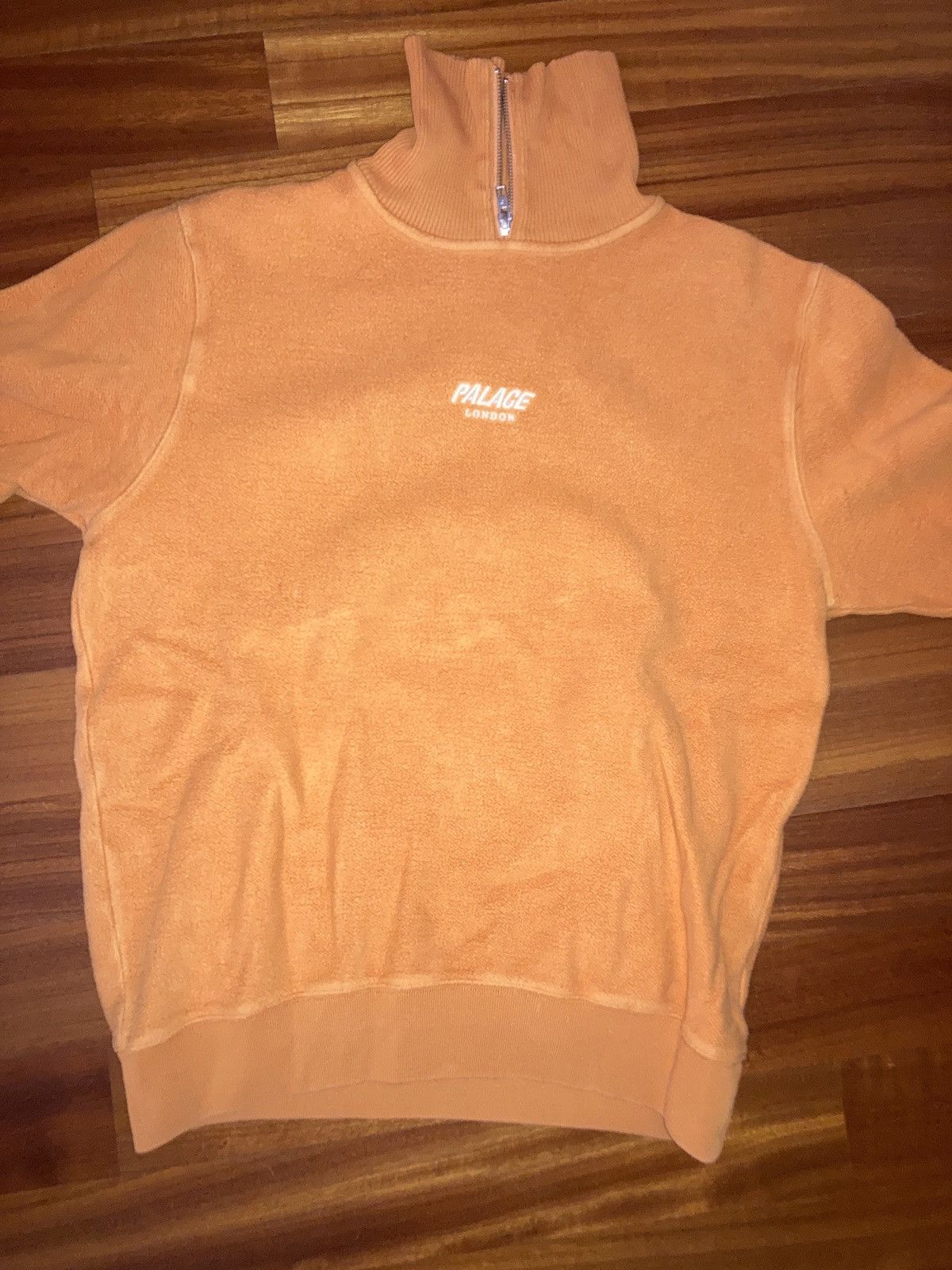 Palace Palace Orange Zip up Turtleneck Sweater Size US M / EU 48-50 / 2 - 1 Thumbnail