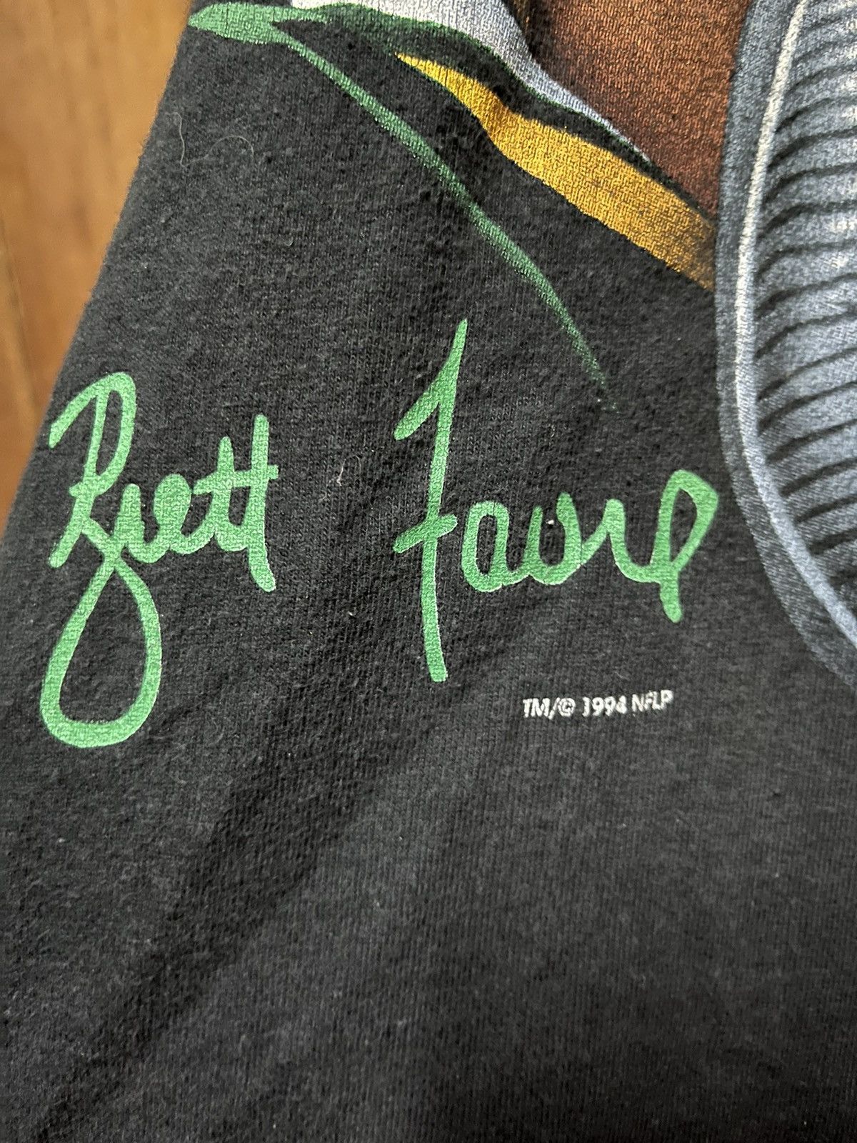 NFL × Salem Sportswear × Vintage Vintage NFL Brett Favre Size US L / EU 52-54 / 3 - 3 Thumbnail