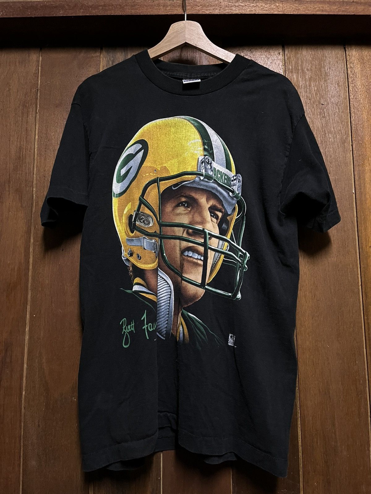 NFL × Salem Sportswear × Vintage Vintage NFL Brett Favre Size US L / EU 52-54 / 3 - 1 Thumbnail