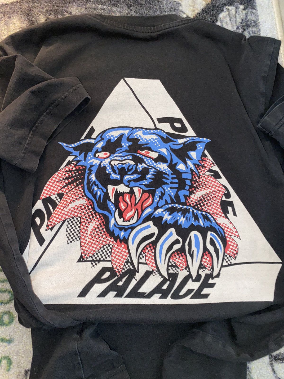 Palace Palace Ripped T-Shirt Black Size US S / EU 44-46 / 1 - 5 Thumbnail
