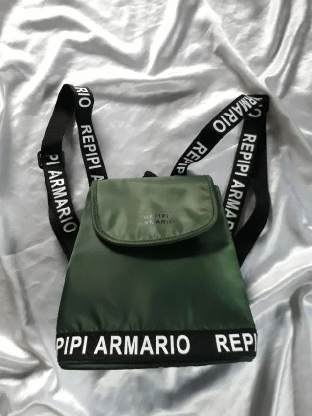 Japanese Brand Repipi Armario Green Olive Backpack Size ONE SIZE - 1 Thumbnail