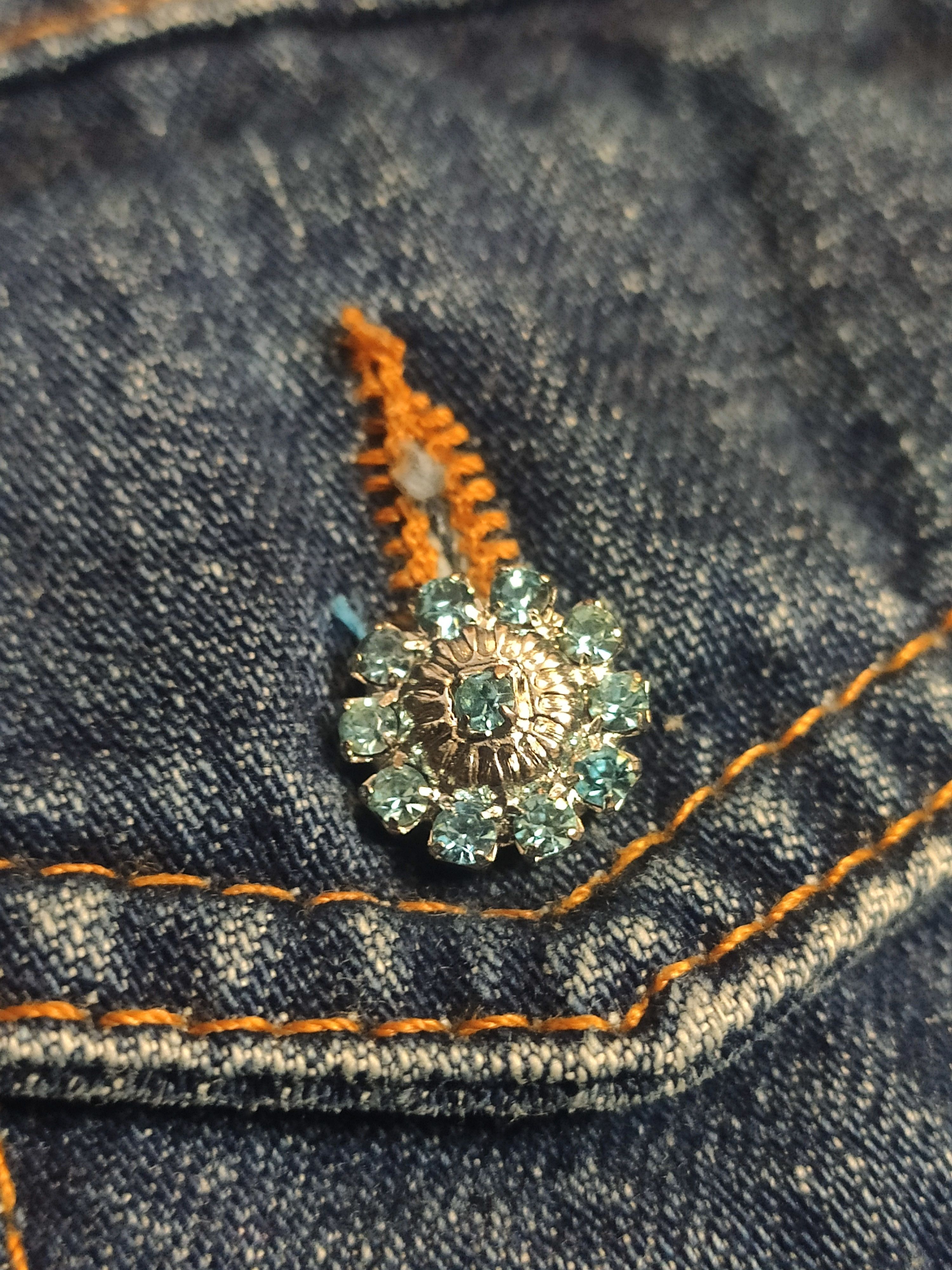 Dolce & Gabbana Dolce Gabbana Jacket Denim Blue Size M / US 6-8 / IT 42-44 - 5 Thumbnail