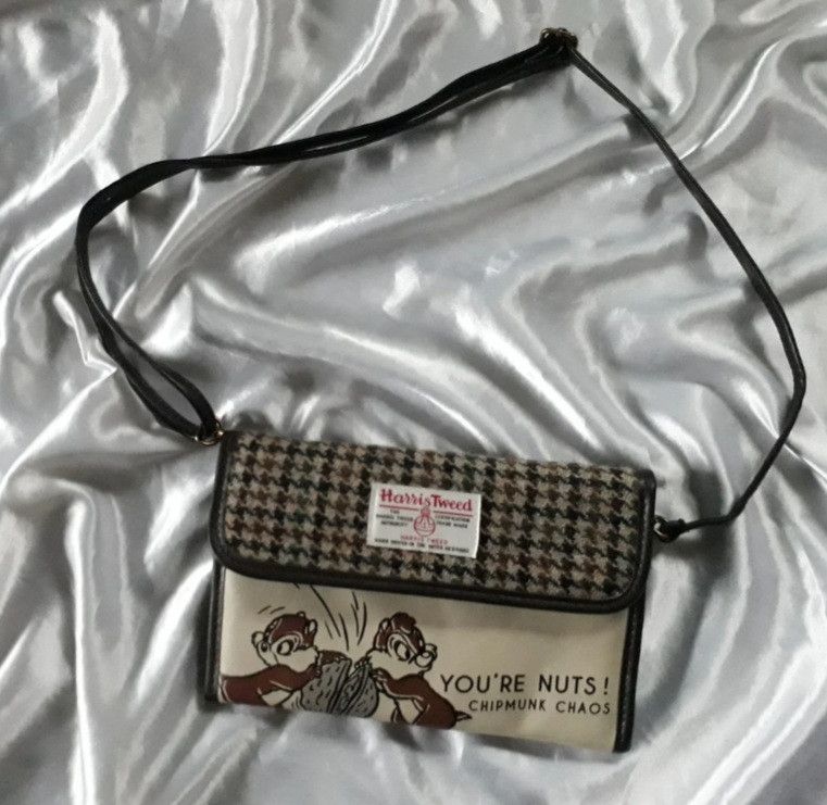 Harris Tweed 💥Harris tweed x Chipsmunk Sling bag Size ONE SIZE - 1 Thumbnail