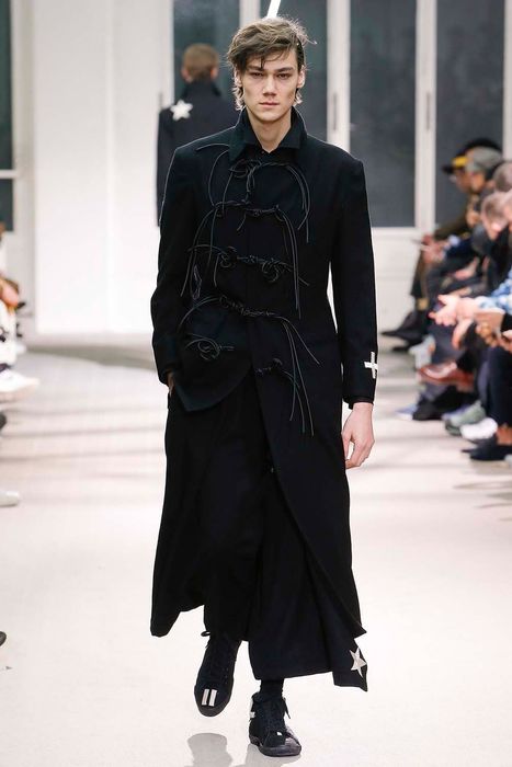 Yohji Yamamoto Yohji Yamamoto Pour Homme - AW19 Tencel Loop Collar