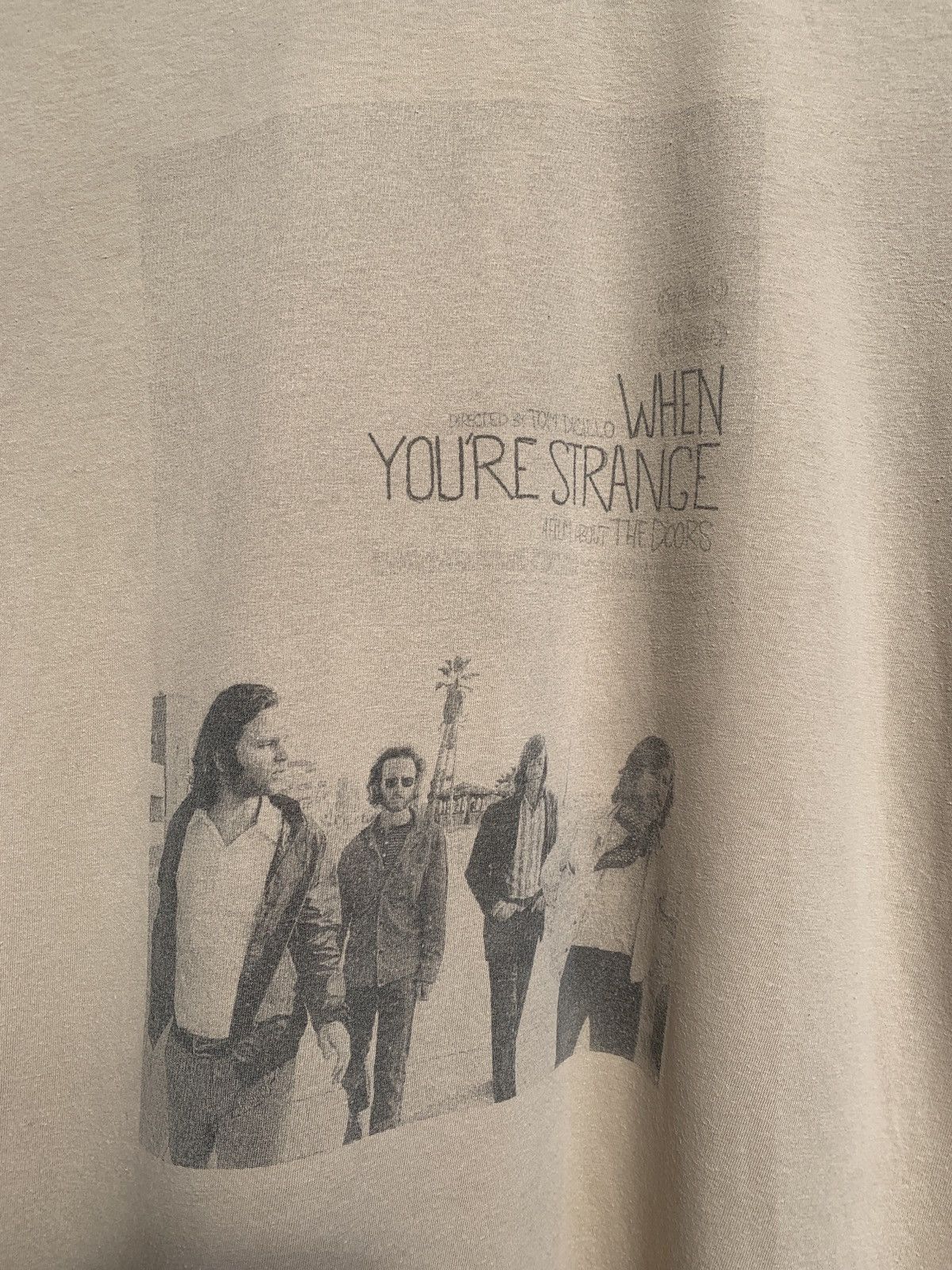 Band Tees Vintage The Doors When You're Strange Movie T-Shirt Size US M / EU 48-50 / 2 - 4 Thumbnail