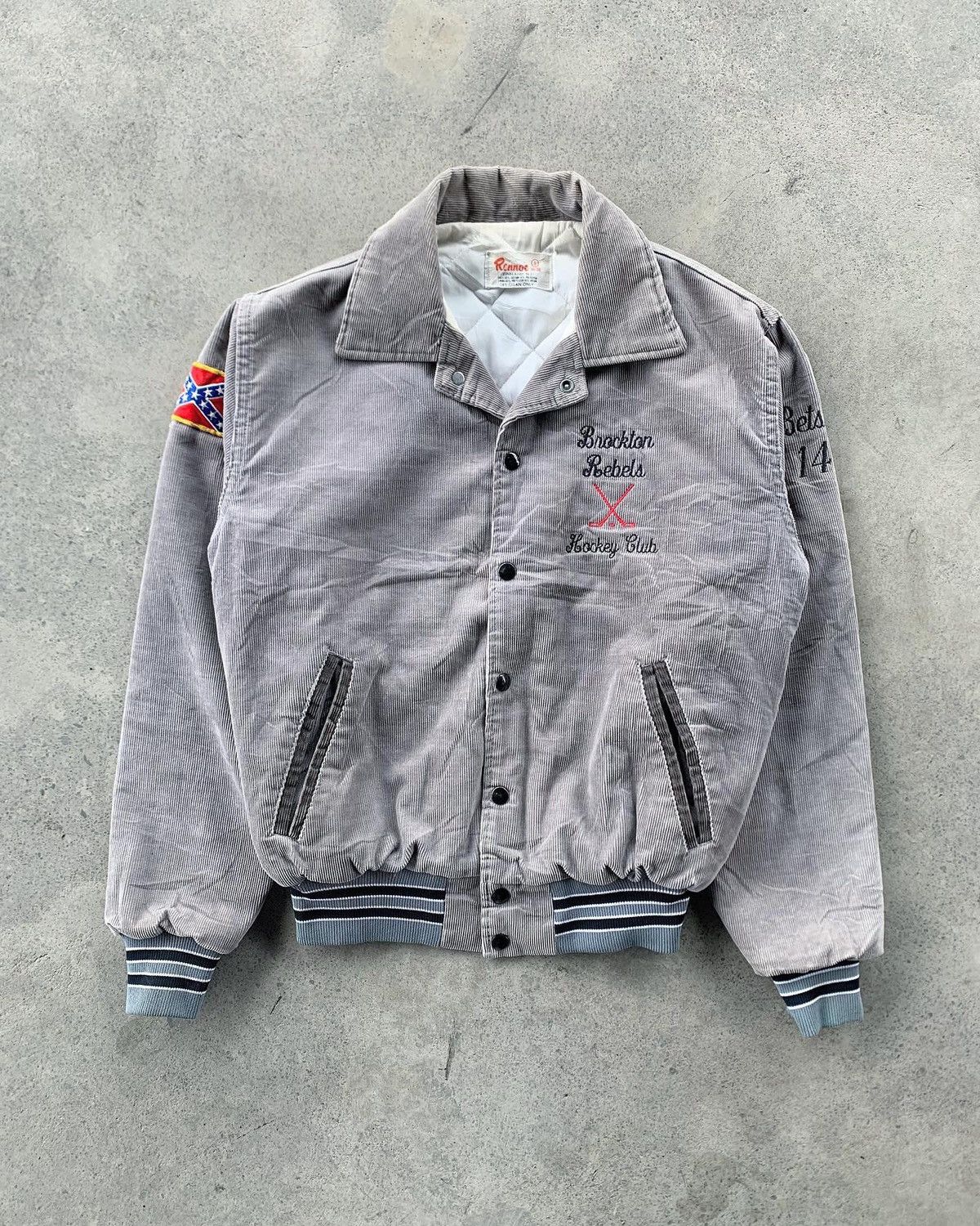 Rennoc × Vintage 70's Vintage Rennoc Varsity Corduroy Jacket