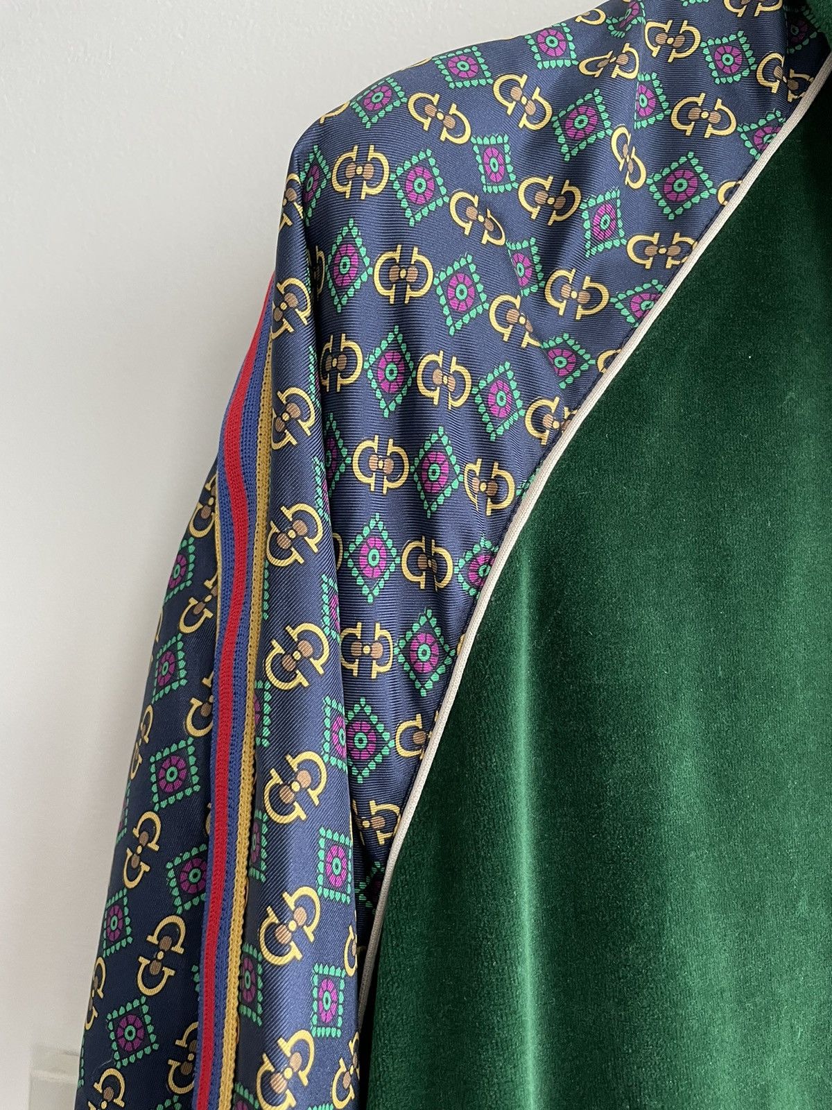 Gucci $2,500 Brand New Gucci Super Runway Limited Velvet Jacket Size US L / EU 52-54 / 3 - 5 Thumbnail