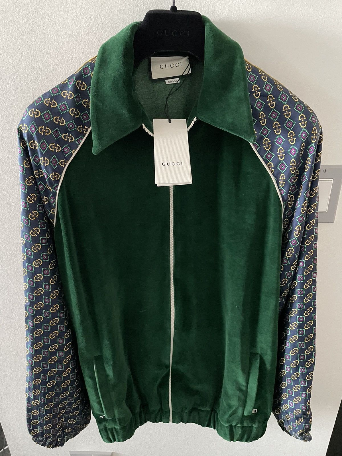 Gucci $2,500 Brand New Gucci Super Runway Limited Velvet Jacket Size US L / EU 52-54 / 3 - 19 Thumbnail