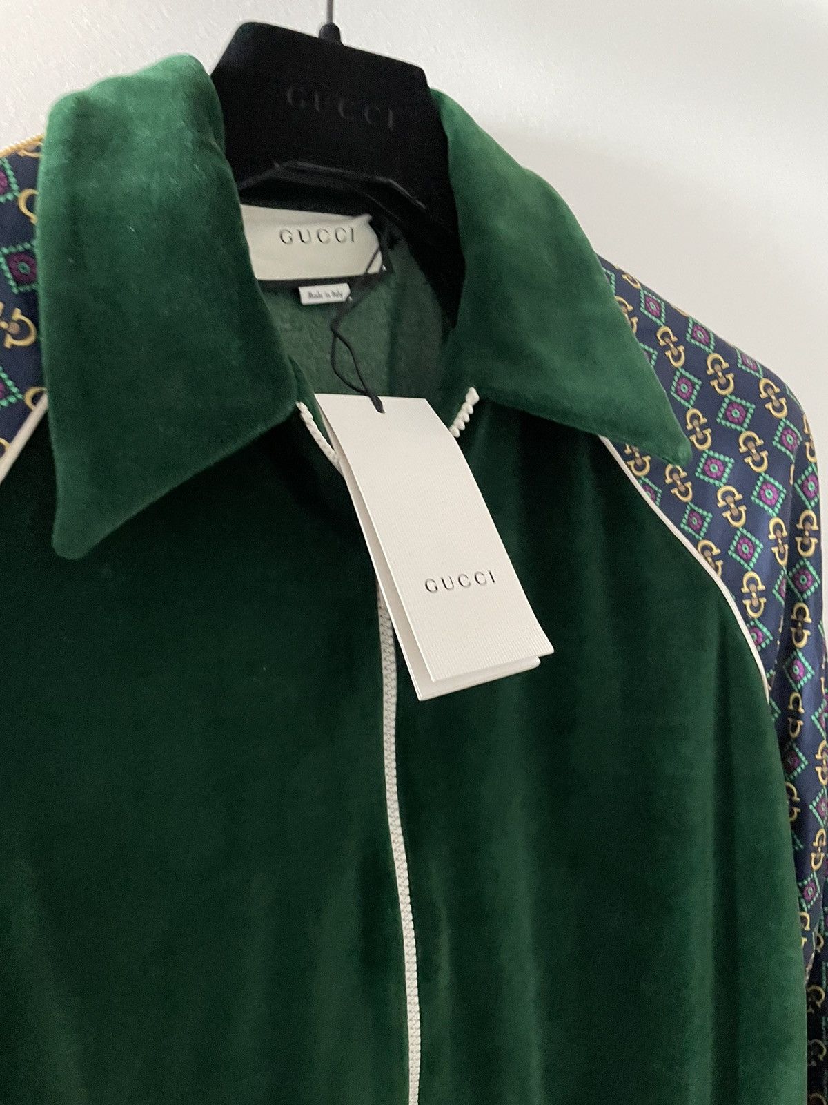 Gucci $2,500 Brand New Gucci Super Runway Limited Velvet Jacket Size US L / EU 52-54 / 3 - 25 Thumbnail