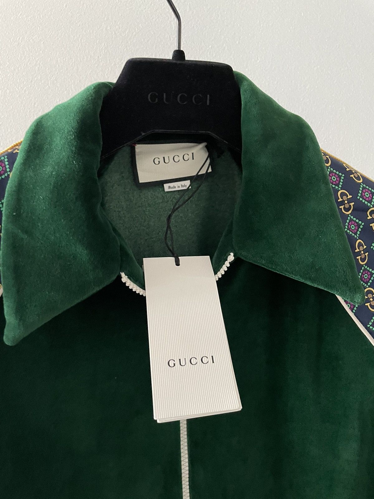 Gucci $2,500 Brand New Gucci Super Runway Limited Velvet Jacket Size US L / EU 52-54 / 3 - 22 Thumbnail