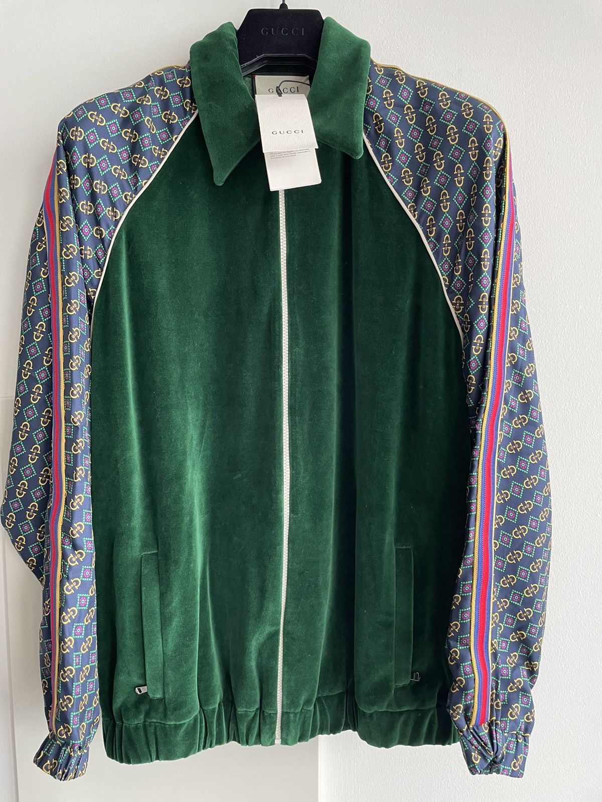 Gucci $2,500 Brand New Gucci Super Runway Limited Velvet Jacket Size US L / EU 52-54 / 3 - 2 Thumbnail