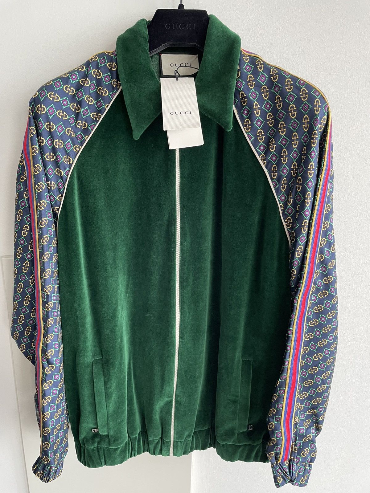 Gucci $2,500 Brand New Gucci Super Runway Limited Velvet Jacket Size US L / EU 52-54 / 3 - 1 Thumbnail