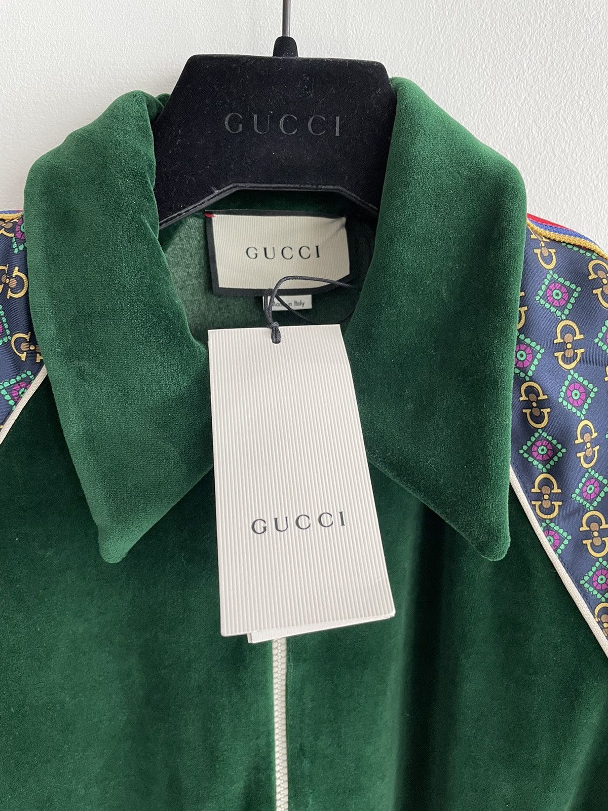 Gucci $2,500 Brand New Gucci Super Runway Limited Velvet Jacket Size US L / EU 52-54 / 3 - 4 Thumbnail