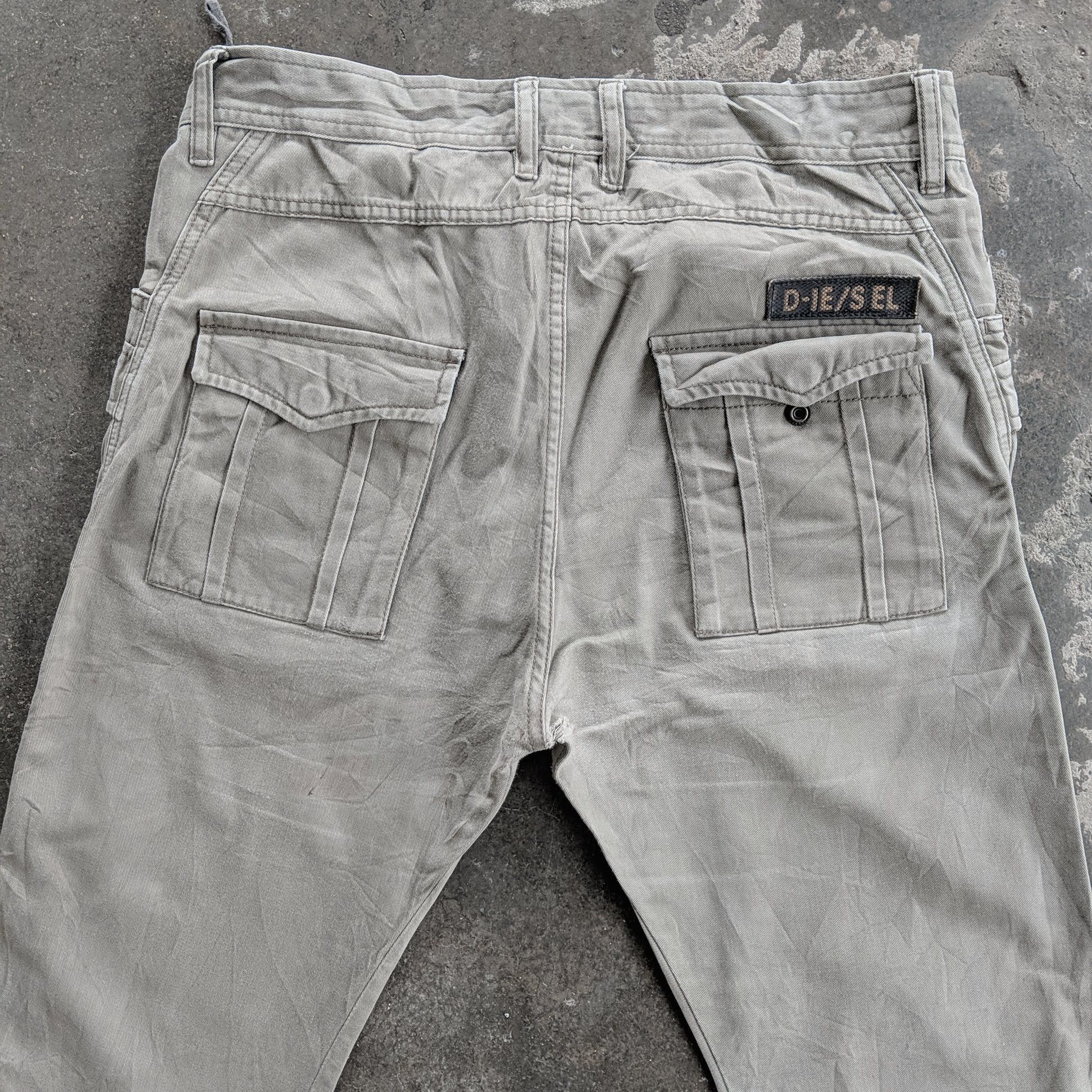 Diesel Vintage Diesel Bush Tactical Trousers Cargo Pants Size US 32 / EU 48 - 9 Thumbnail