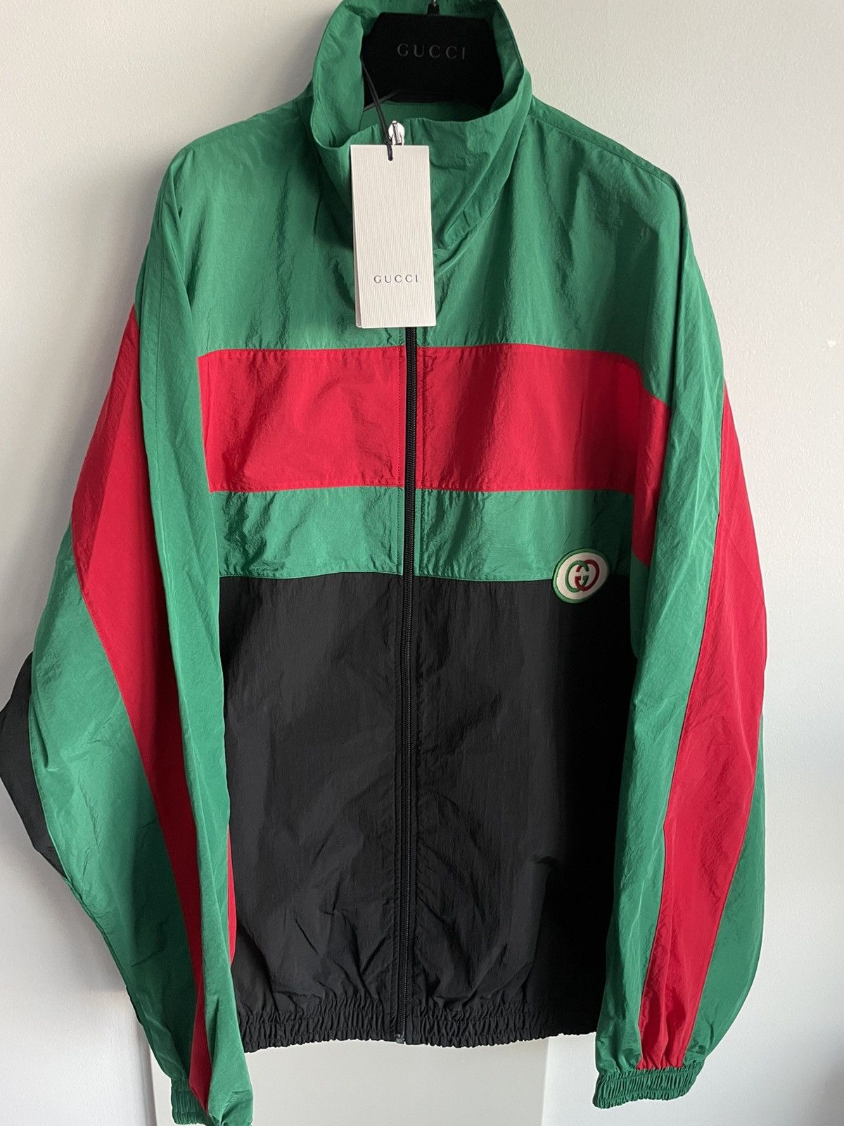 Gucci Sold out Brand NEW Runway Technical GG Logo Bomber Jacket Size US XXL / EU 58 / 5 - 24 Thumbnail
