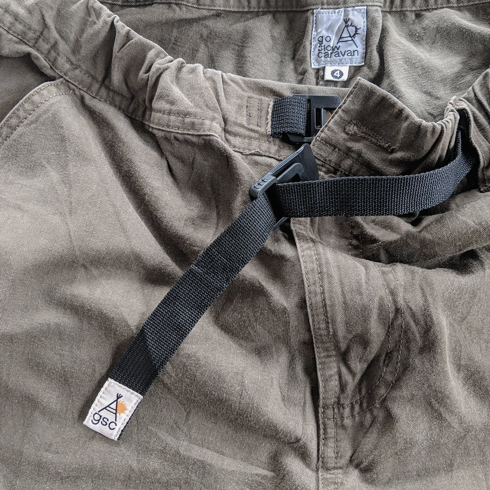 Vintage × go slow caravan Go Slow Caravan Belt Rare Pocket Trousers Casual Pants Size US 30 / EU 46 - 7 Thumbnail