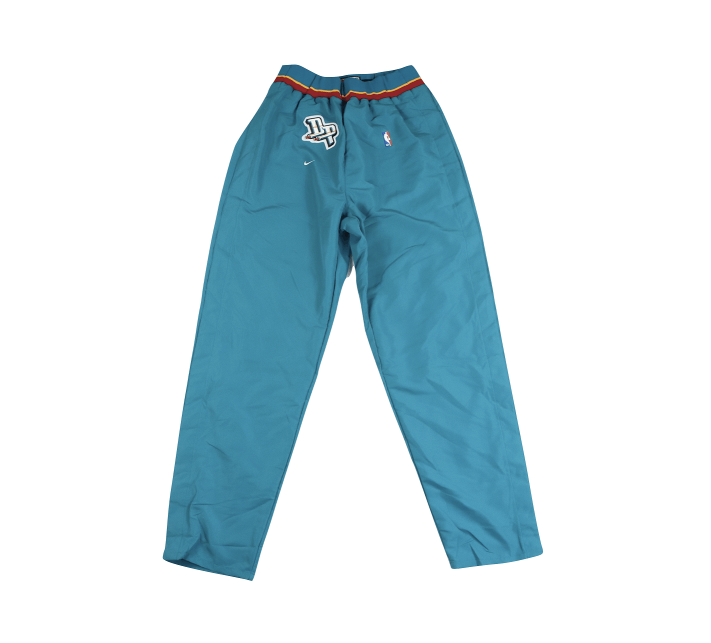 New Vintage Nike NBA Detroit Pistons On Court Pants Teal