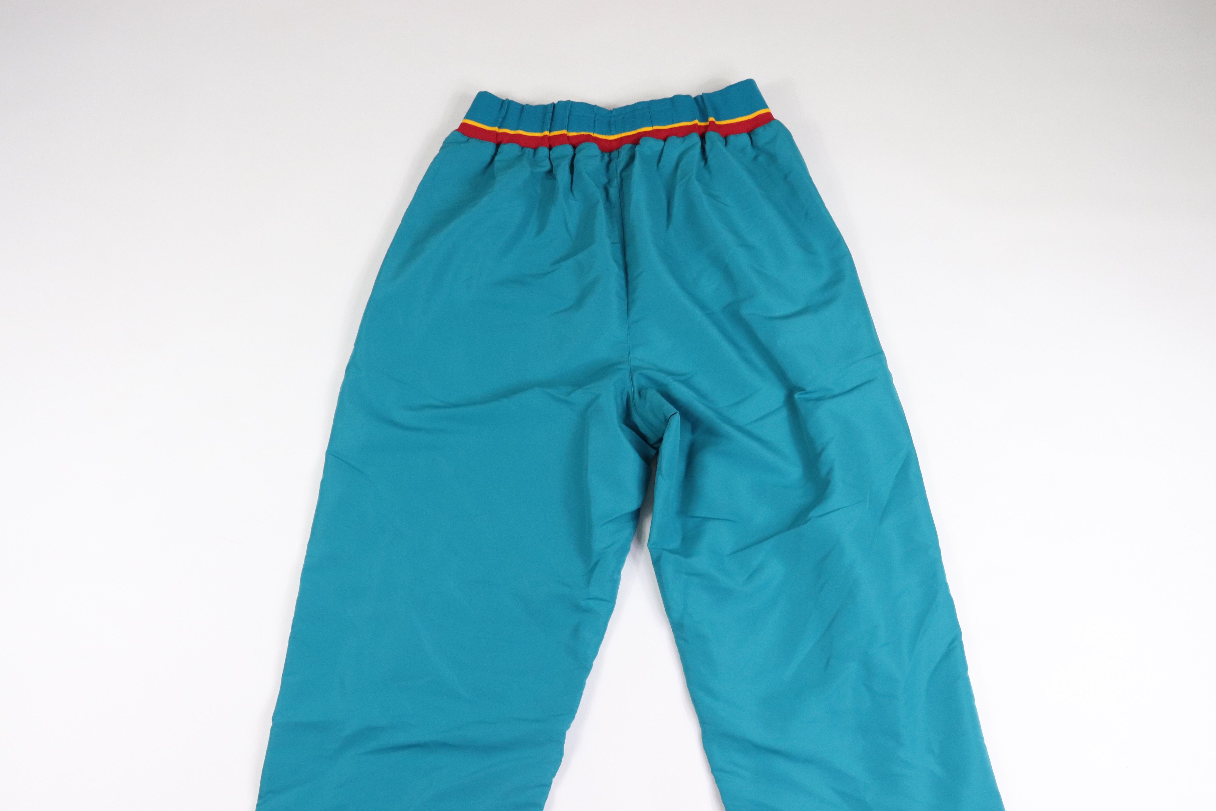 New Vintage Nike NBA Detroit Pistons On Court Pants Teal