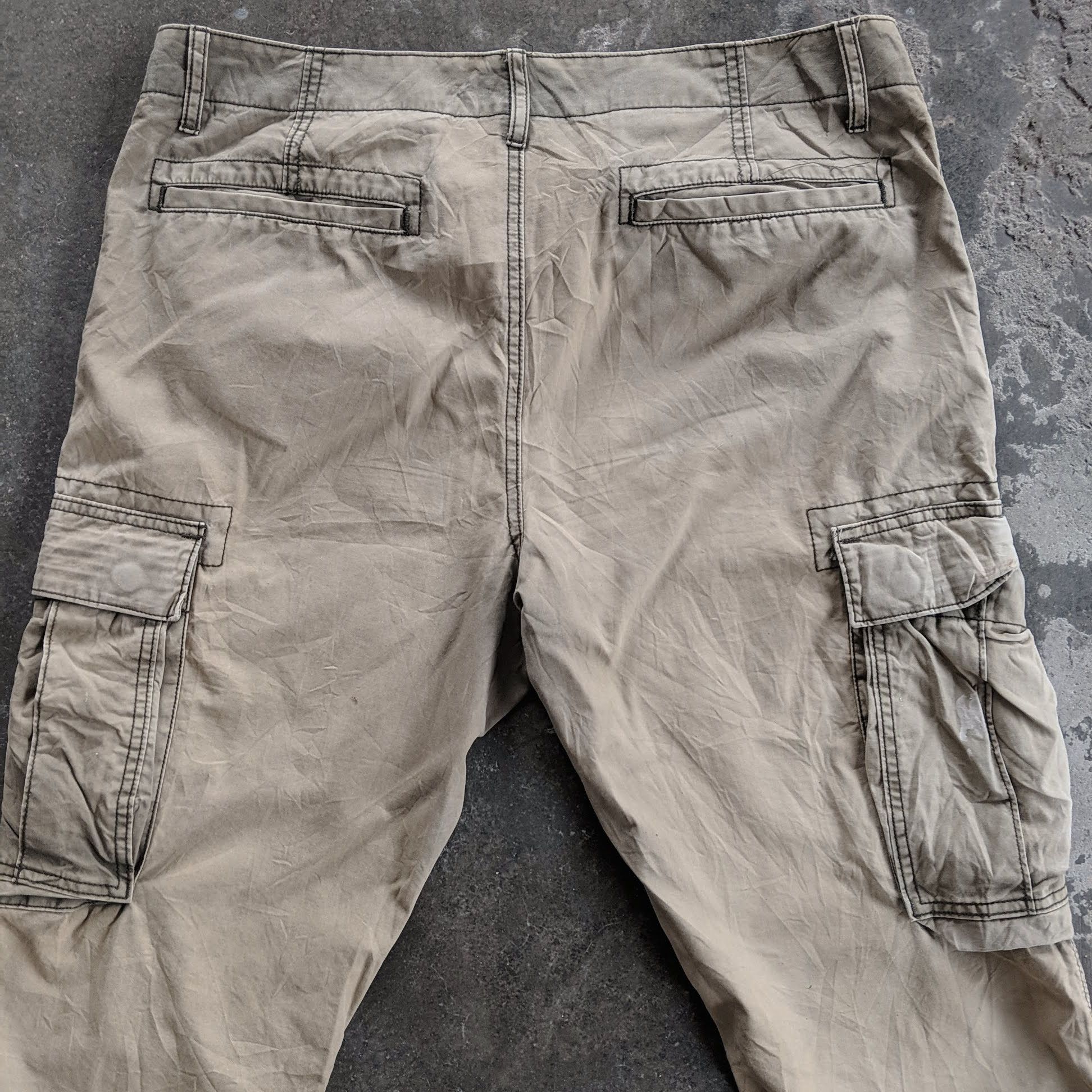 Japanese Brand × Vintage Vintage Old Navy Military Trousers Cargo Pants Size US 35 - 7 Thumbnail
