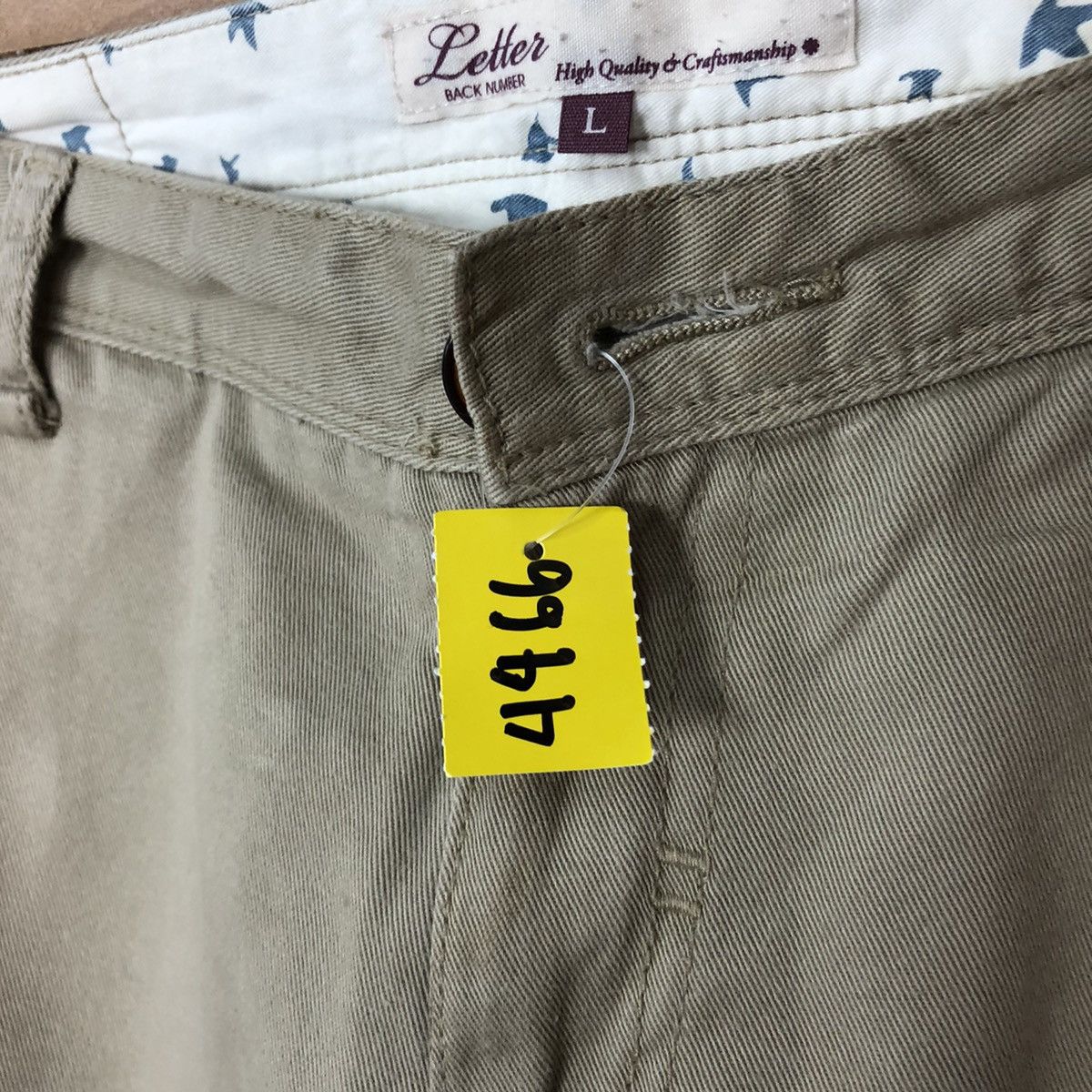 Japanese Brand Letters Brown multipocket tactical Cargo Pants #4466 Size US 31 - 10 Thumbnail
