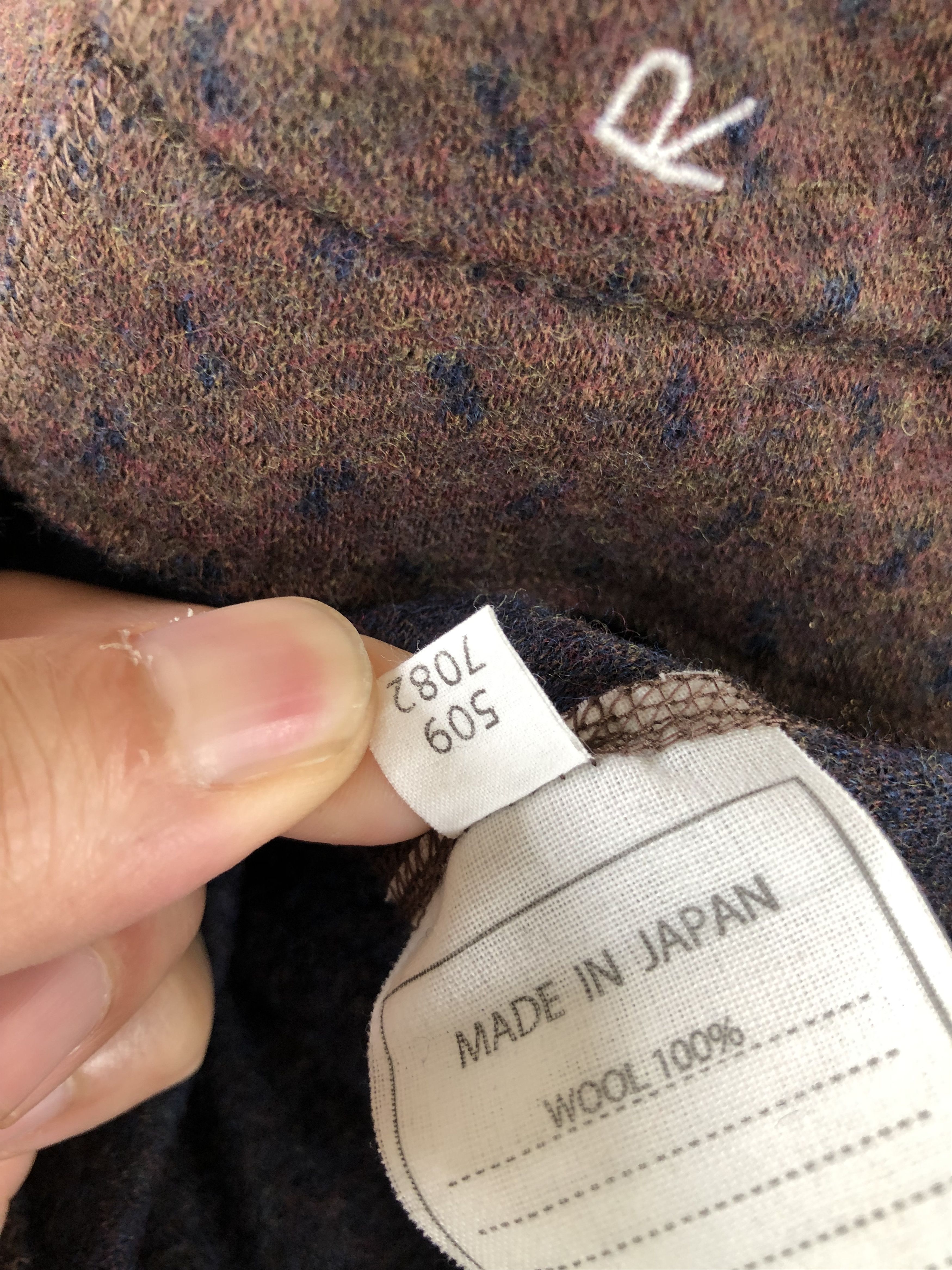 45rpm × Vintage VINTAGE 45RPM JAPAN WOOL BLOUSE Size S / US 4 / IT 40 - 7 Thumbnail