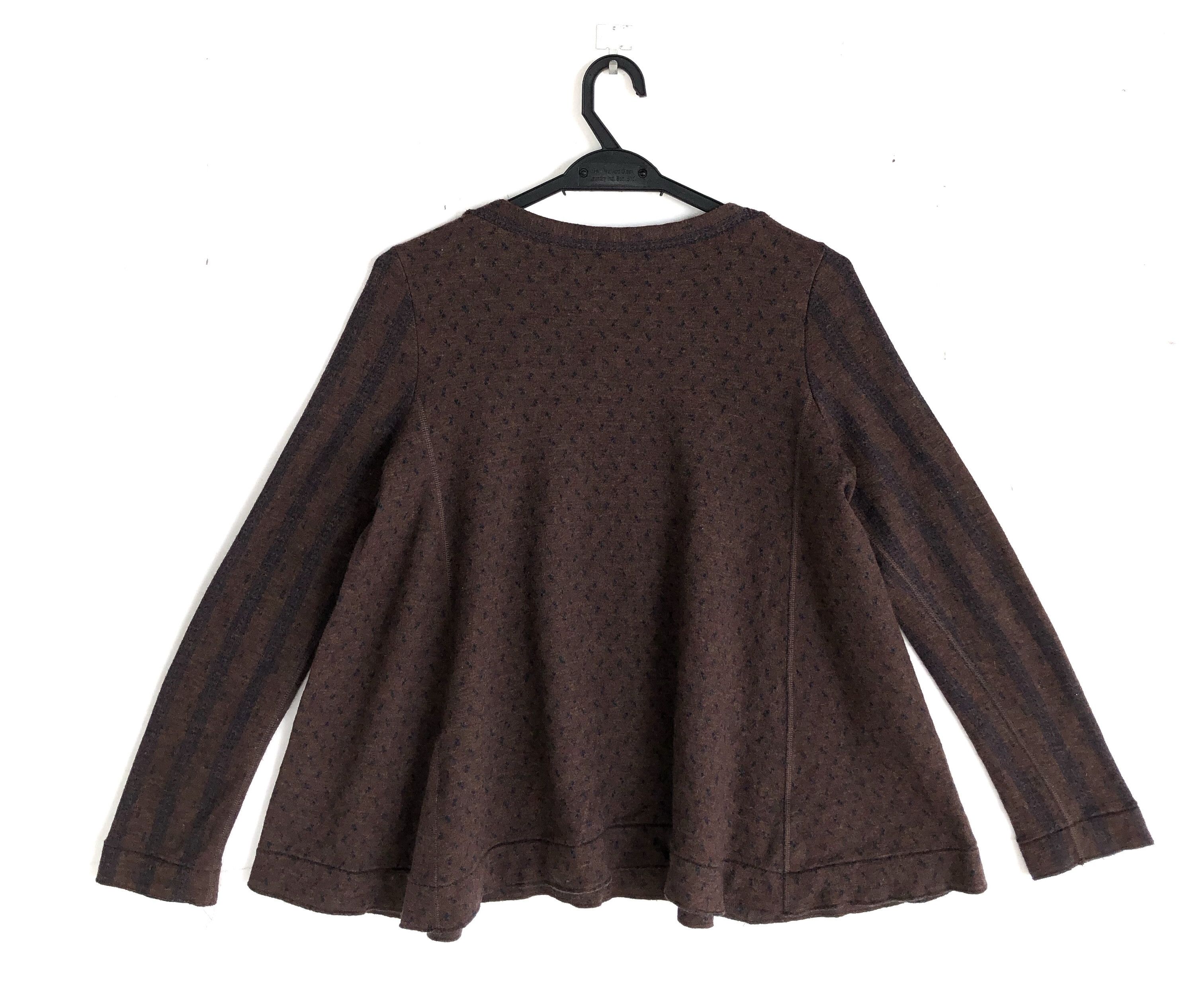 45rpm × Vintage VINTAGE 45RPM JAPAN WOOL BLOUSE Size S / US 4 / IT 40 - 2 Thumbnail