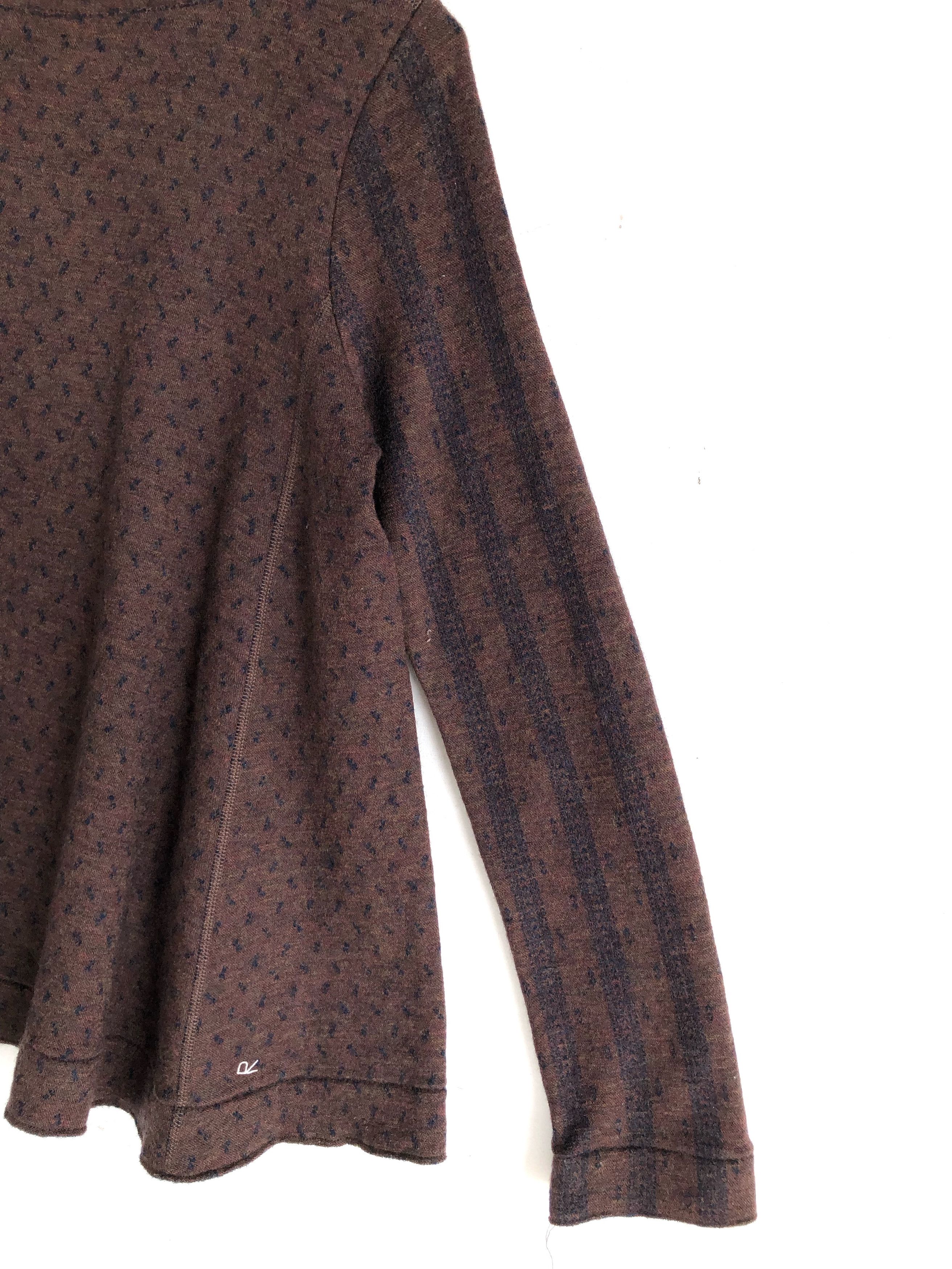 45rpm × Vintage VINTAGE 45RPM JAPAN WOOL BLOUSE Size S / US 4 / IT 40 - 4 Thumbnail