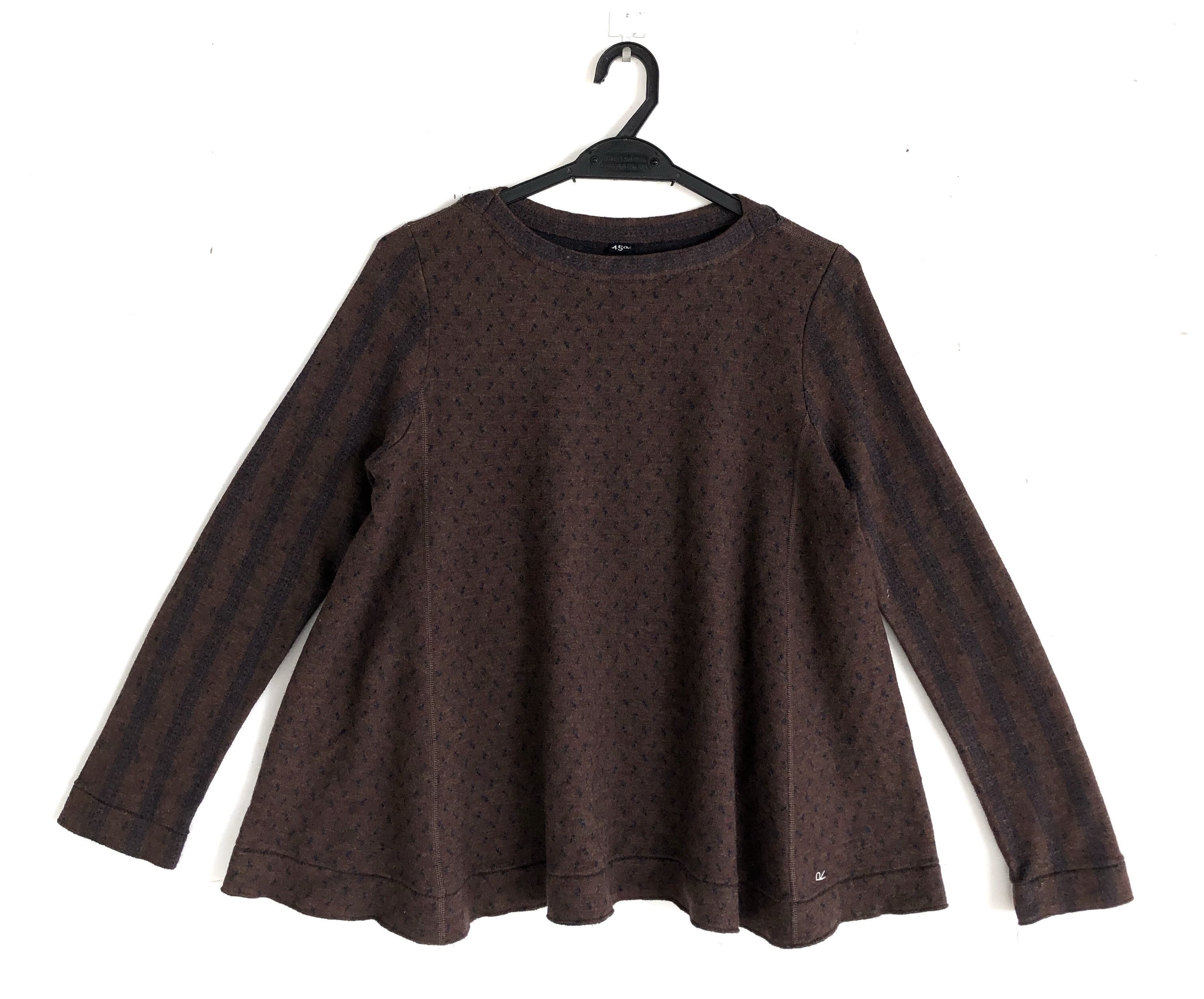 45rpm × Vintage VINTAGE 45RPM JAPAN WOOL BLOUSE Size S / US 4 / IT 40 - 1 Thumbnail