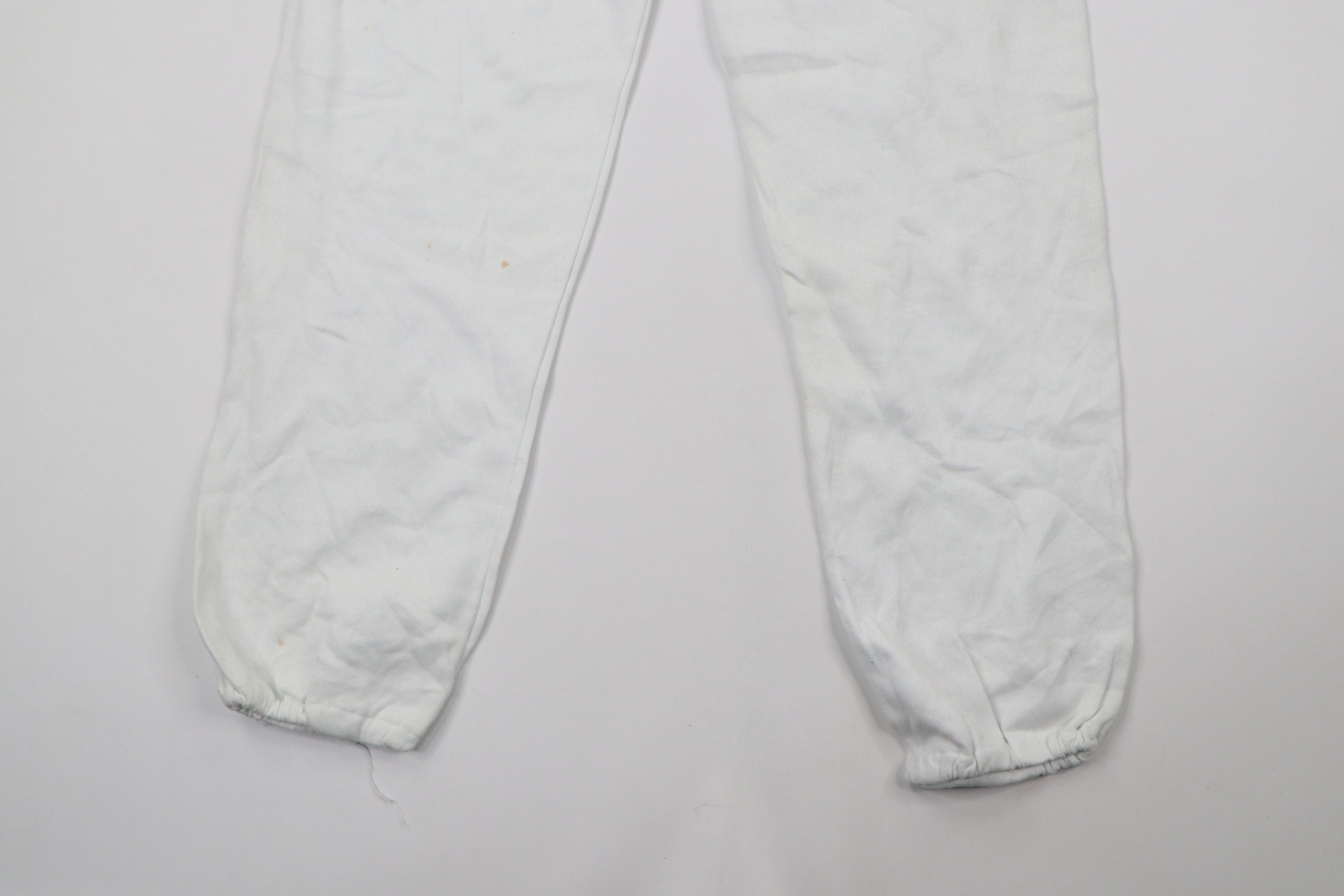 Vintage Vintage 90s Streetwear Gusseted Sweatpants Joggers White Size US 36 / EU 52 - 4 Thumbnail