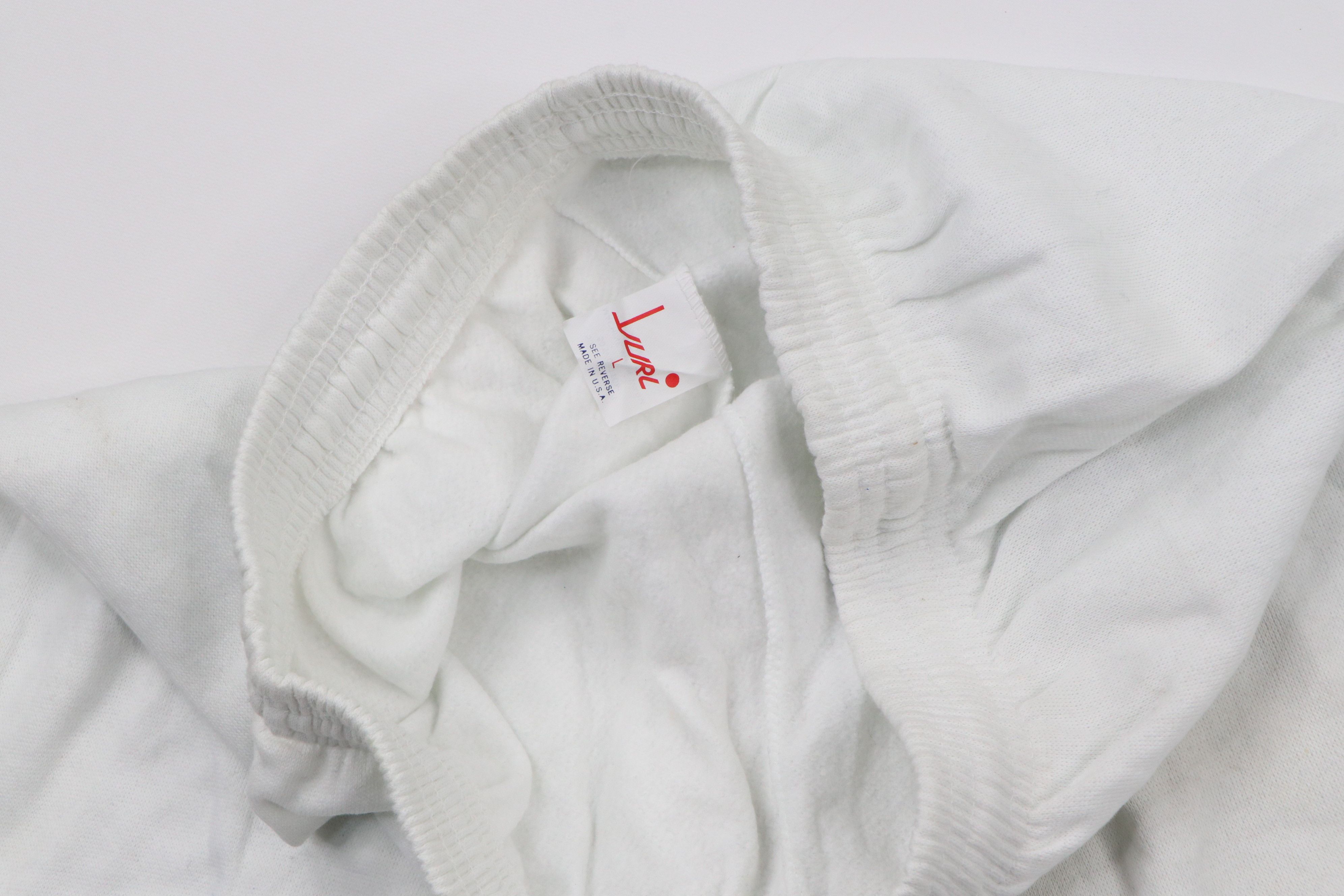 Vintage Vintage 90s Streetwear Gusseted Sweatpants Joggers White Size US 36 / EU 52 - 7 Thumbnail