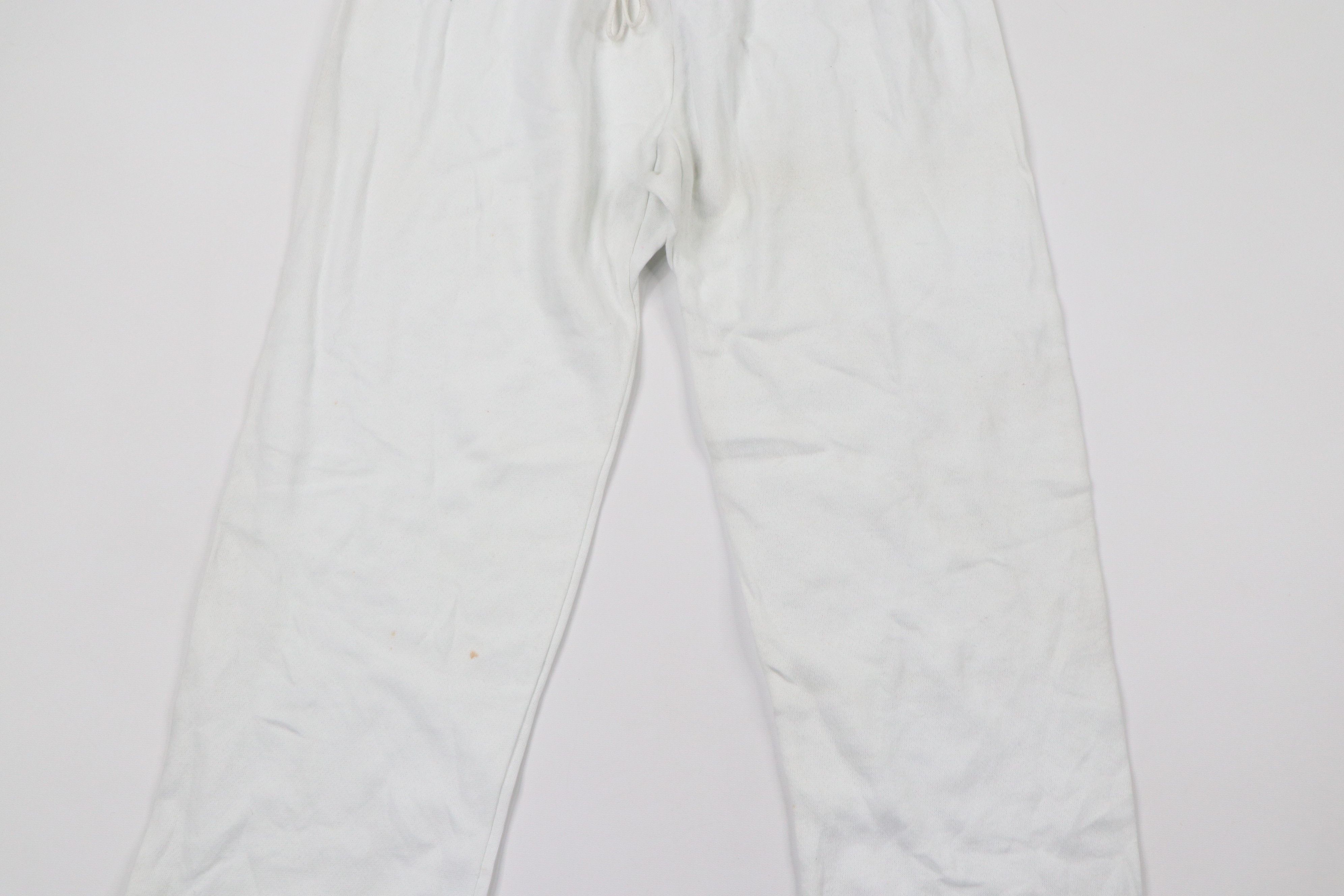 Vintage Vintage 90s Streetwear Gusseted Sweatpants Joggers White Size US 36 / EU 52 - 3 Thumbnail