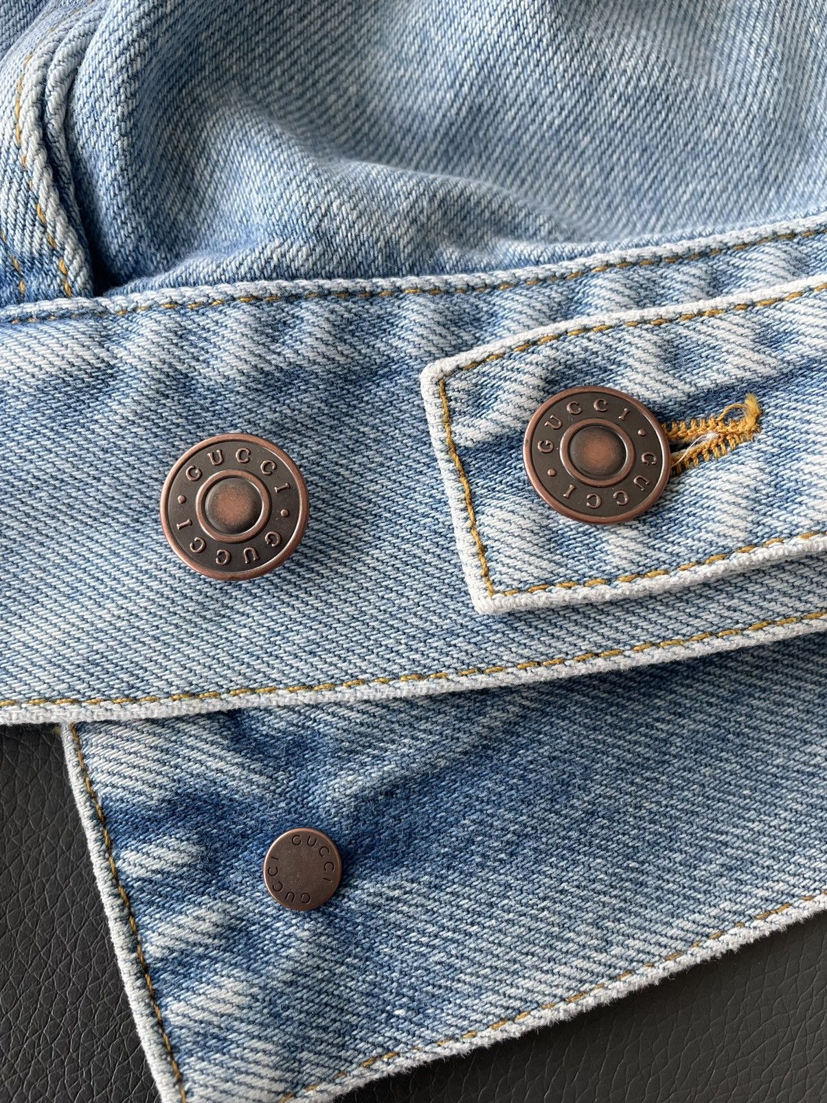 Gucci Rare Limited Brand New Super Runway Distressed Denim Vest Size US XL / EU 56 / 4 - 20 Thumbnail