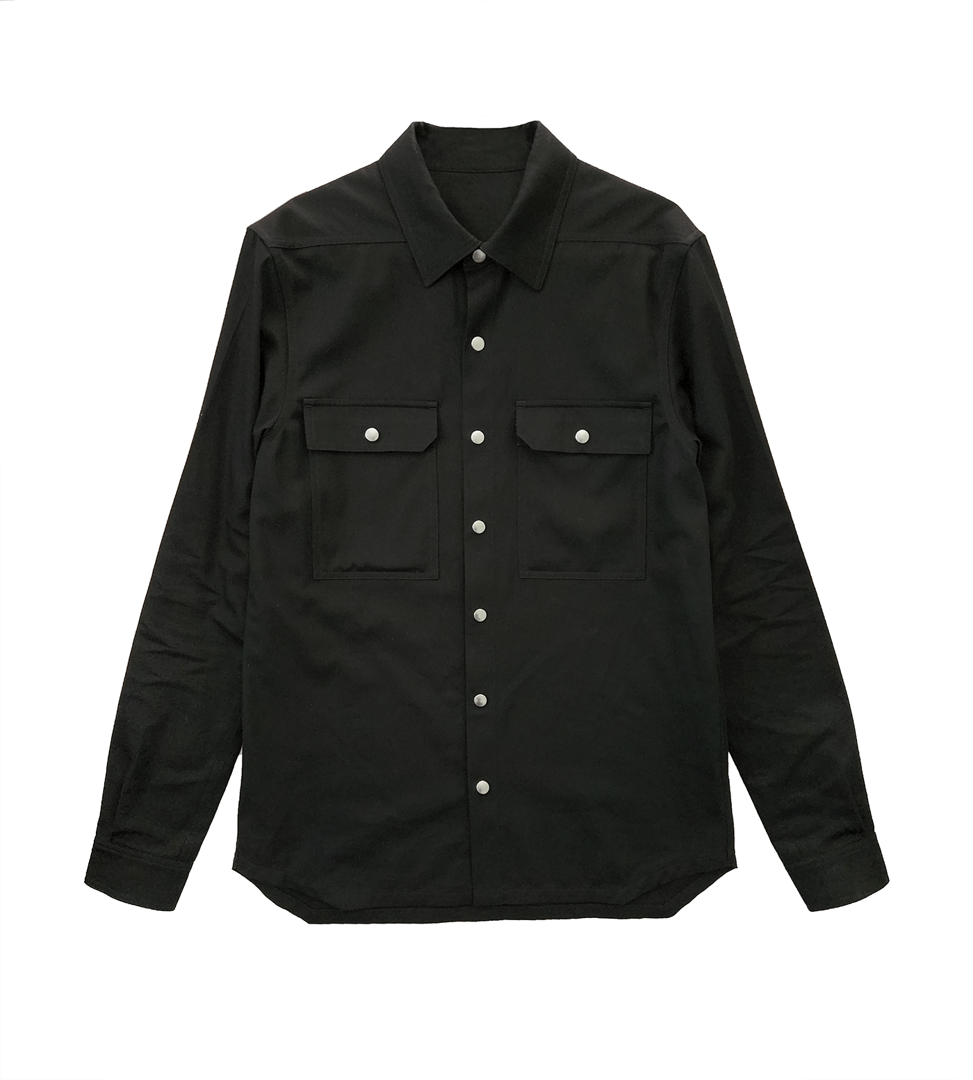 Rick Owens Rick Owens Fogachine Drill Outershirt Size S / US 4 / IT 40 - 1 Thumbnail