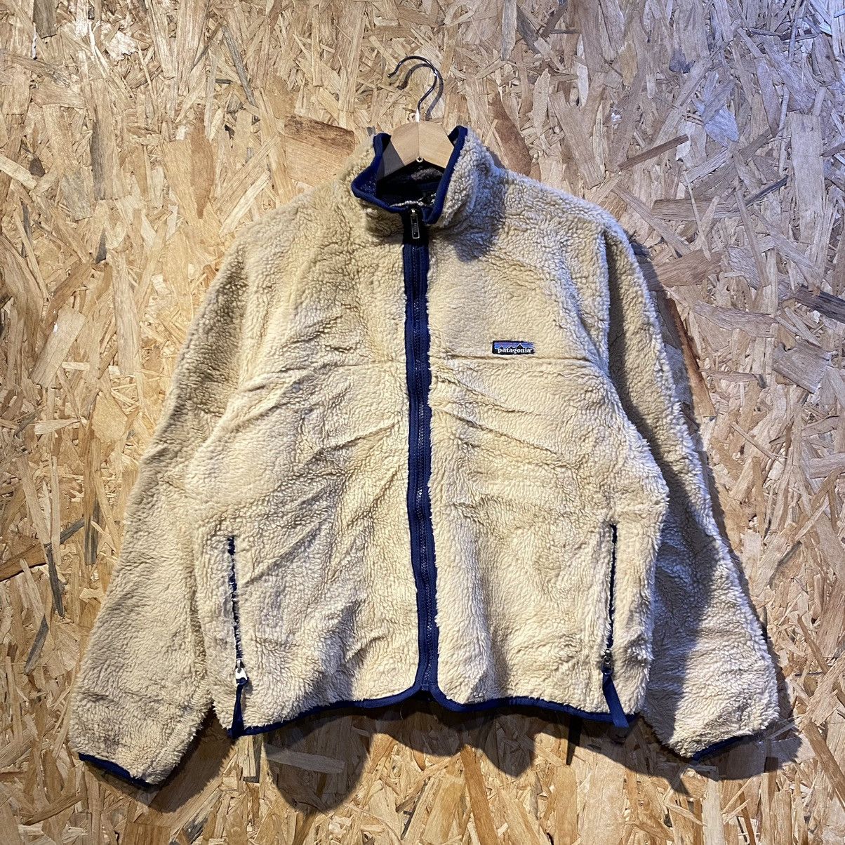 Patagonia × Vintage VINTAGE RARE‼️Patagonia Basic Logo Fleece Jackets Size US S / EU 44-46 / 1 - 1 Thumbnail