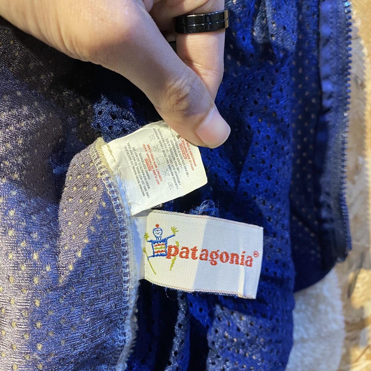 Patagonia × Vintage VINTAGE RARE‼️Patagonia Basic Logo Fleece Jackets Size US S / EU 44-46 / 1 - 16 Thumbnail