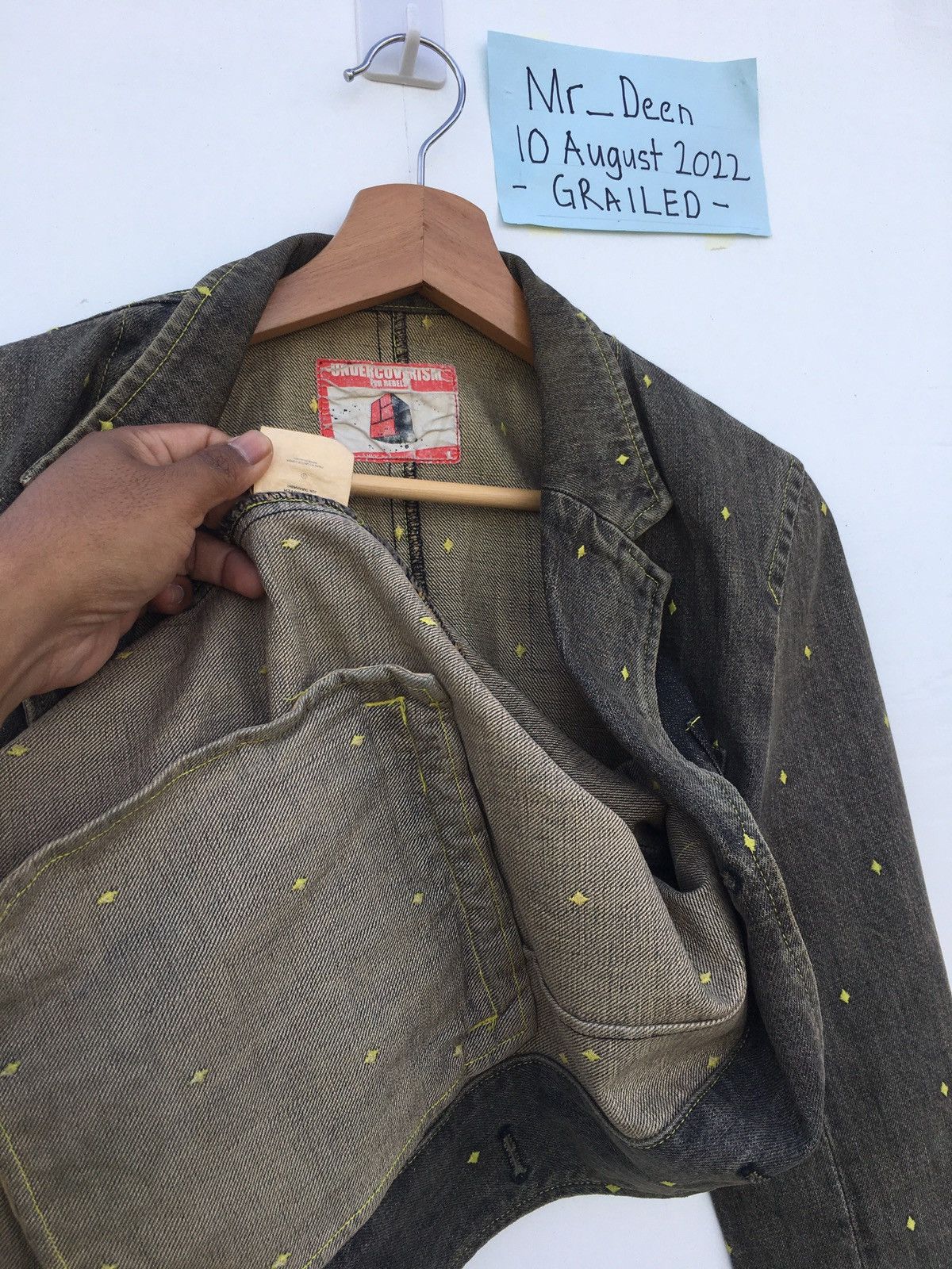 Jun Takahashi Rarest SS2002 Undercoverism for Rebels Denim Jacket Size US M / EU 48-50 / 2 - 14 Thumbnail