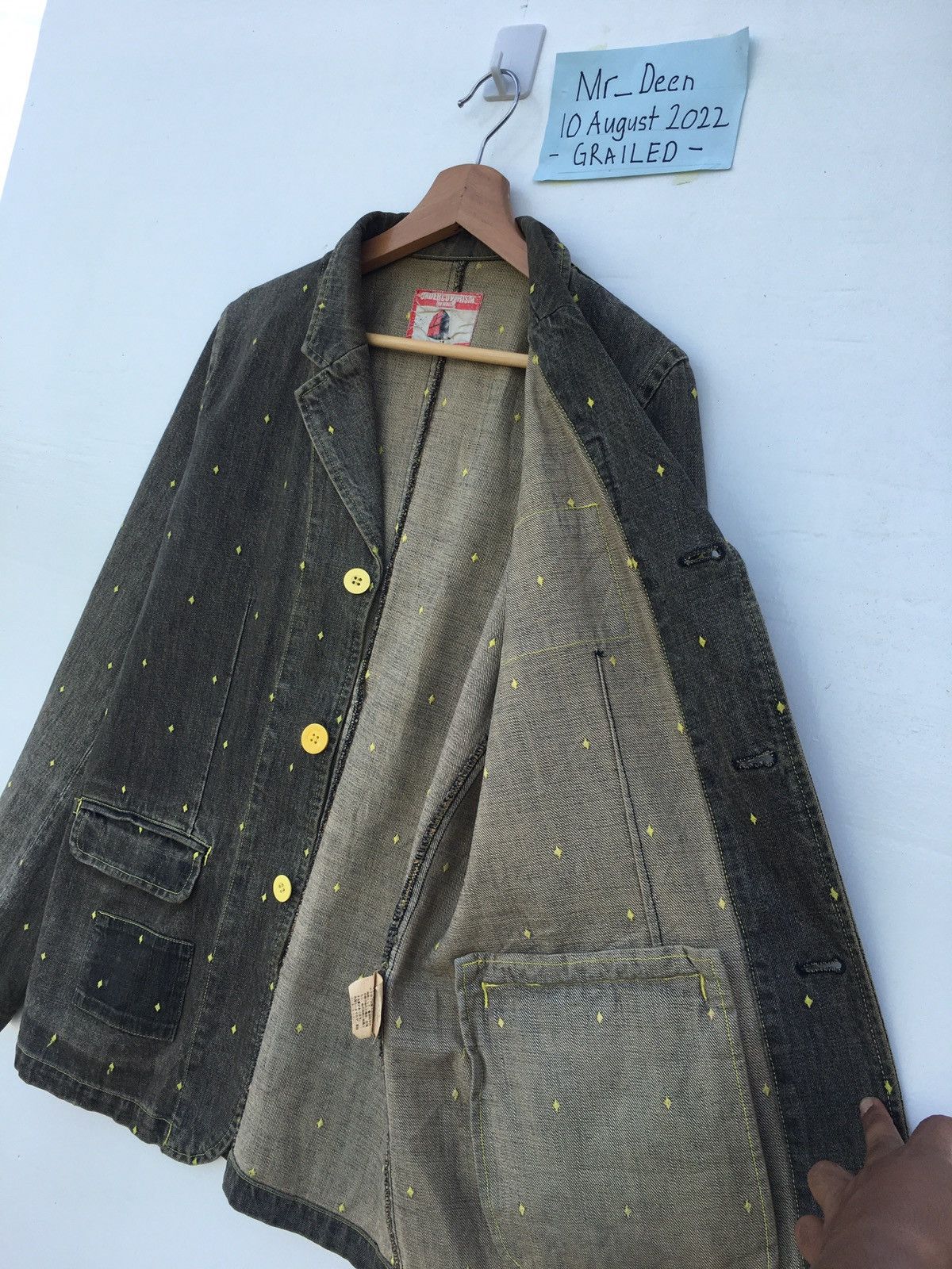 Jun Takahashi Rarest SS2002 Undercoverism for Rebels Denim Jacket Size US M / EU 48-50 / 2 - 10 Thumbnail