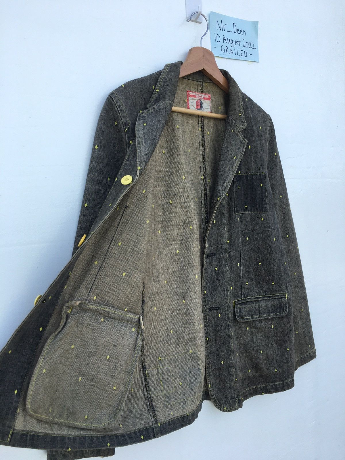 Jun Takahashi Rarest SS2002 Undercoverism for Rebels Denim Jacket Size US M / EU 48-50 / 2 - 11 Thumbnail