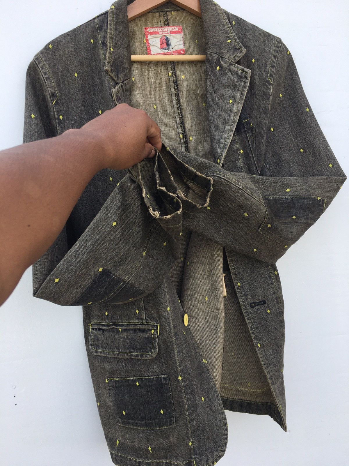Jun Takahashi Rarest SS2002 Undercoverism for Rebels Denim Jacket Size US M / EU 48-50 / 2 - 22 Thumbnail