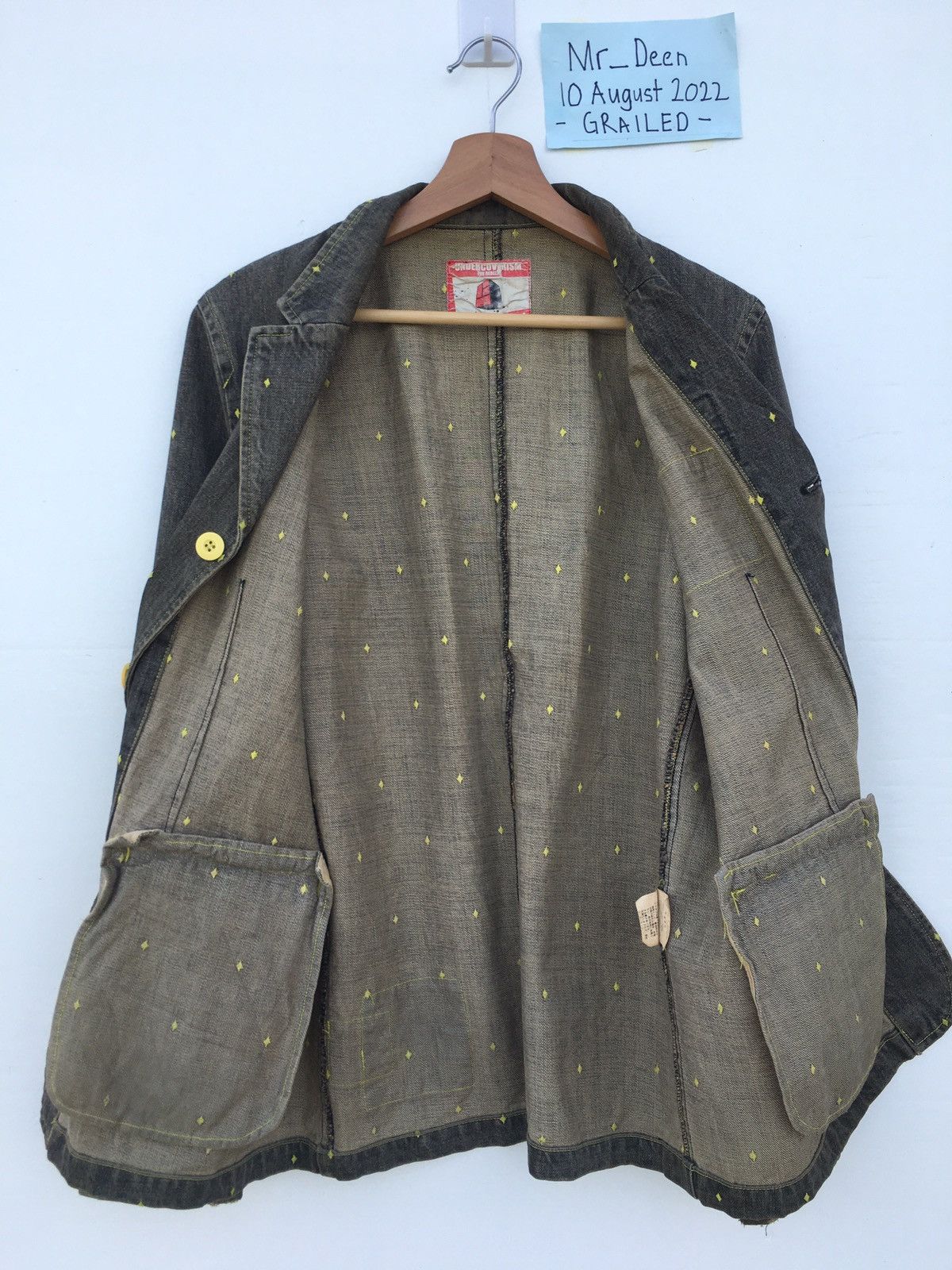 Jun Takahashi Rarest SS2002 Undercoverism for Rebels Denim Jacket Size US M / EU 48-50 / 2 - 13 Thumbnail