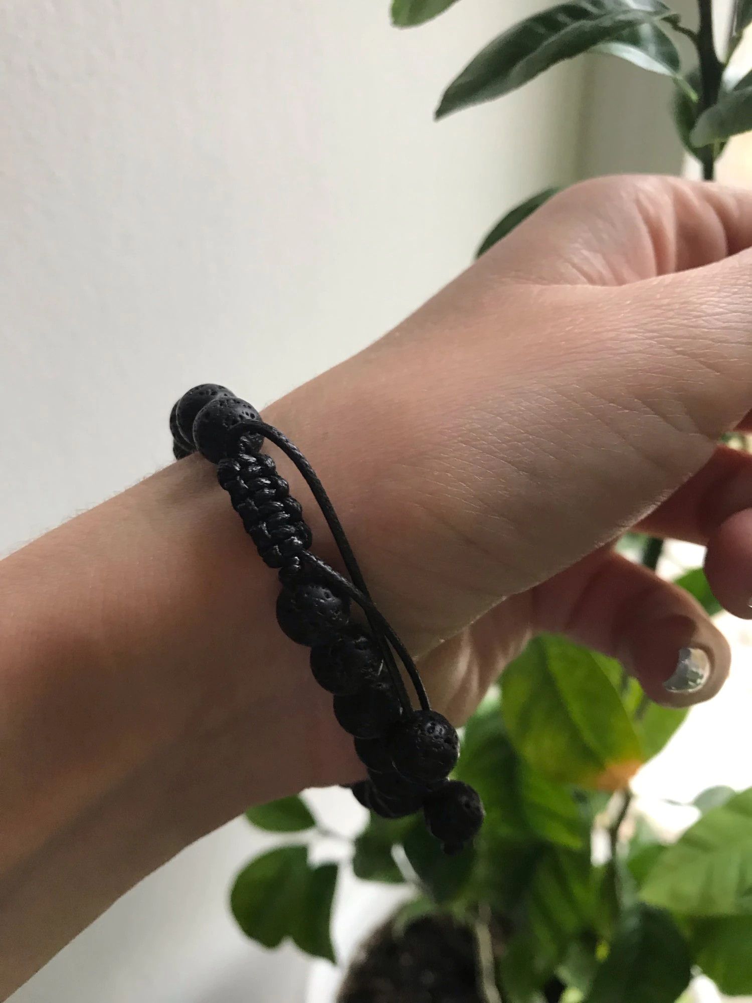 Jewelry Lava Stone Bead Bracelet Size ONE SIZE - 6 Thumbnail